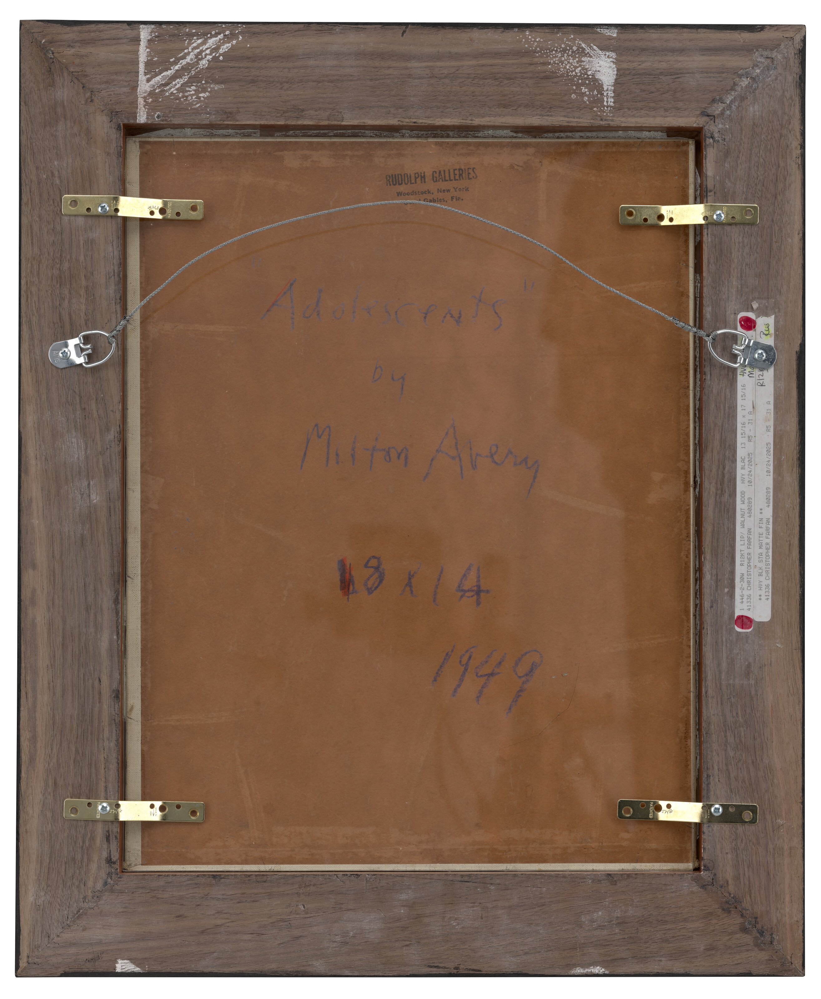 Milton Avery — Подростки, изображение 3
