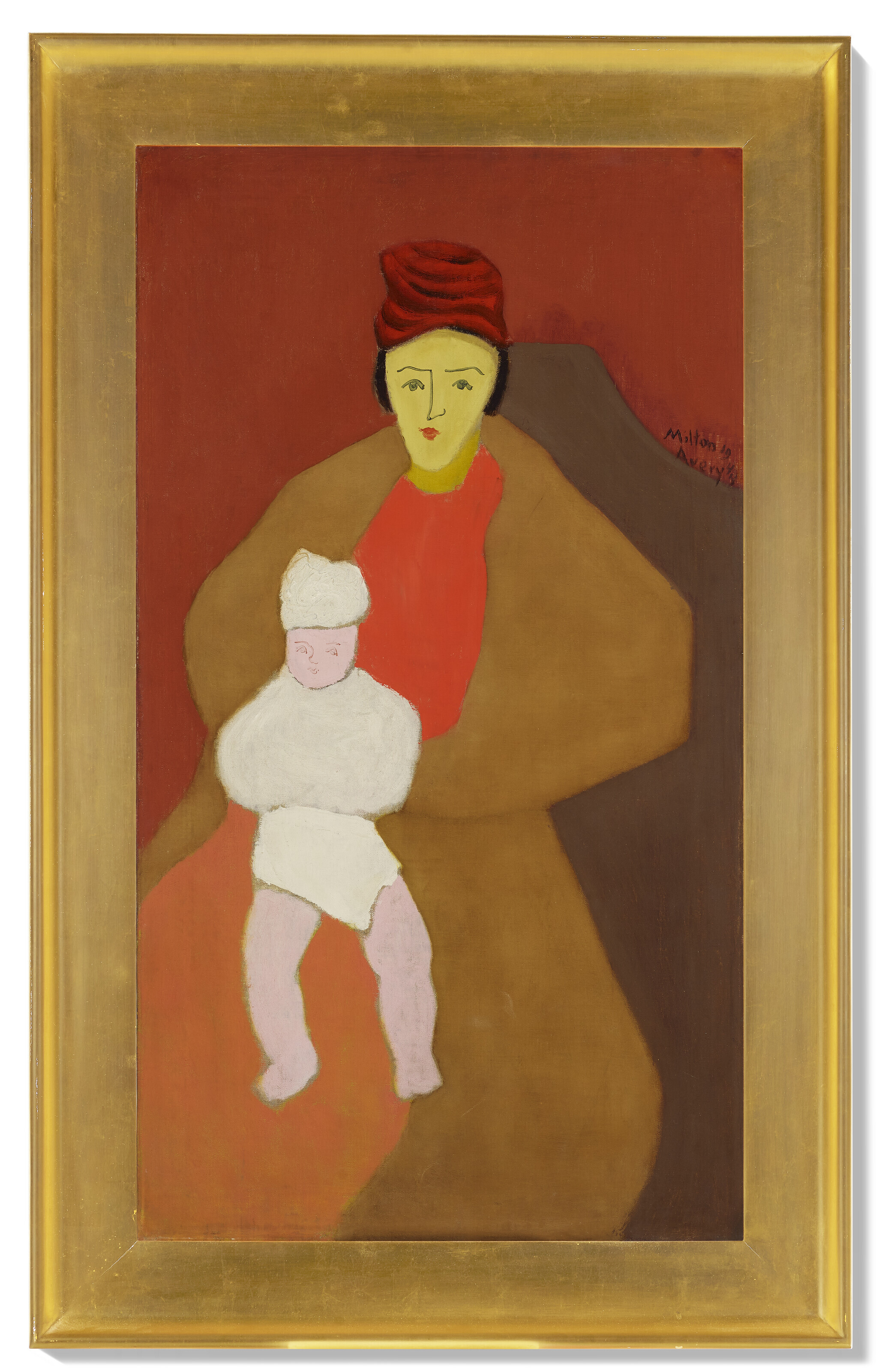 Milton Avery — Мать и дитя, изображение 3
