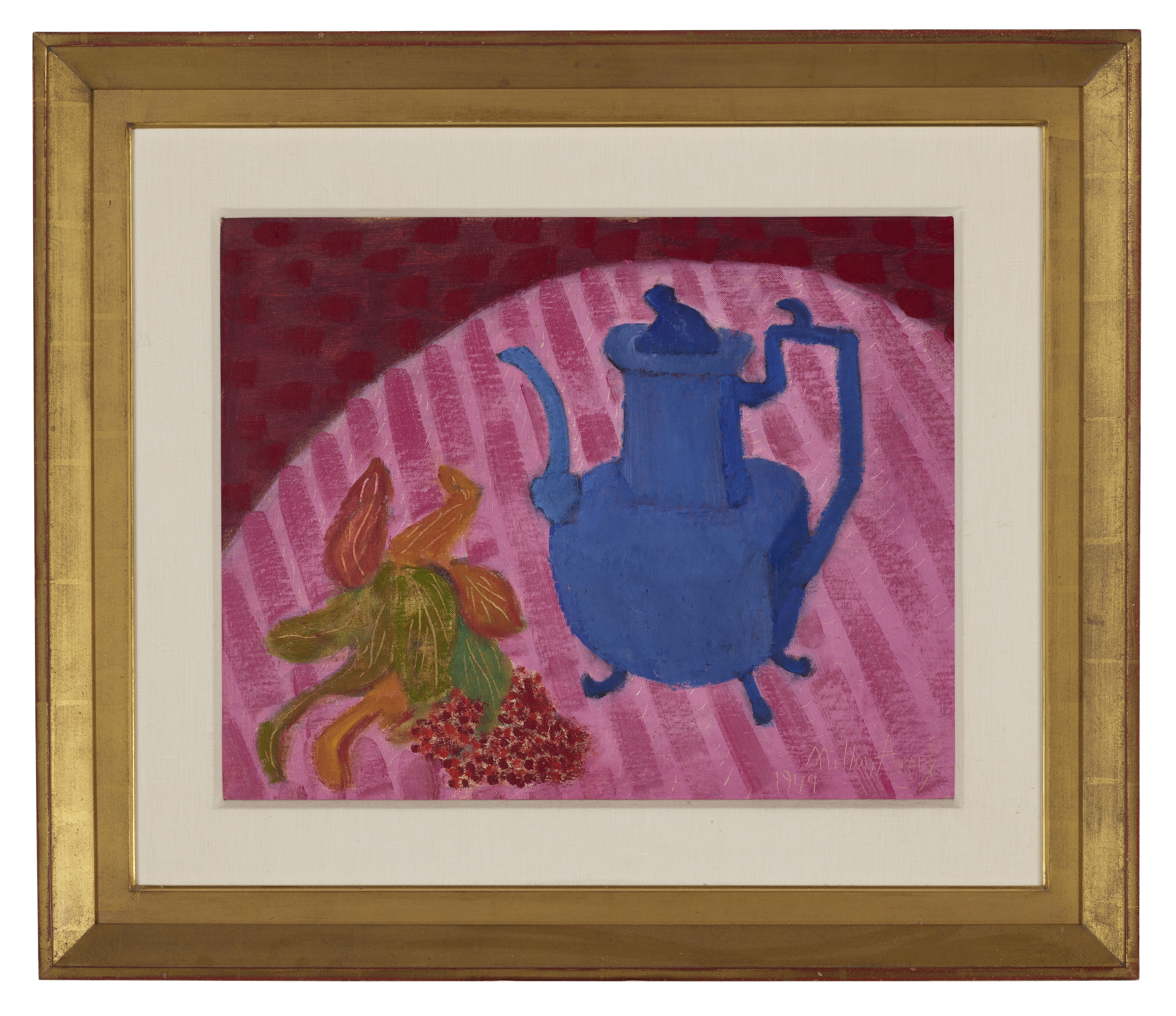 Milton Avery — Синий чайник, изображение 2