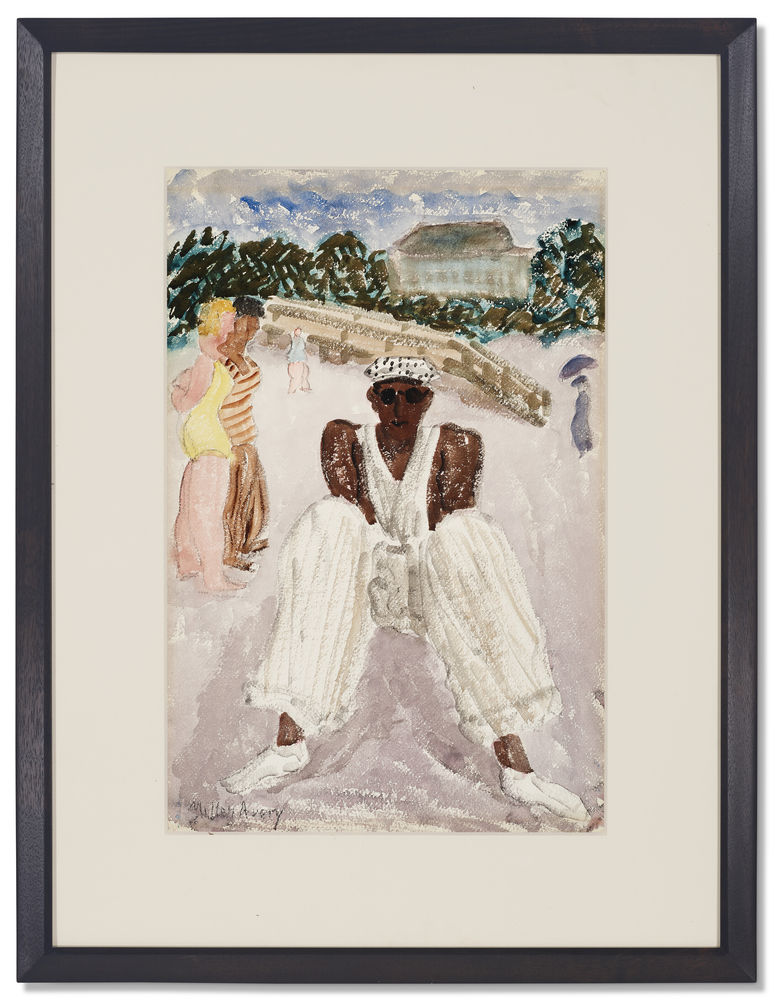 Milton Avery — Пляж в Глостере, изображение 2