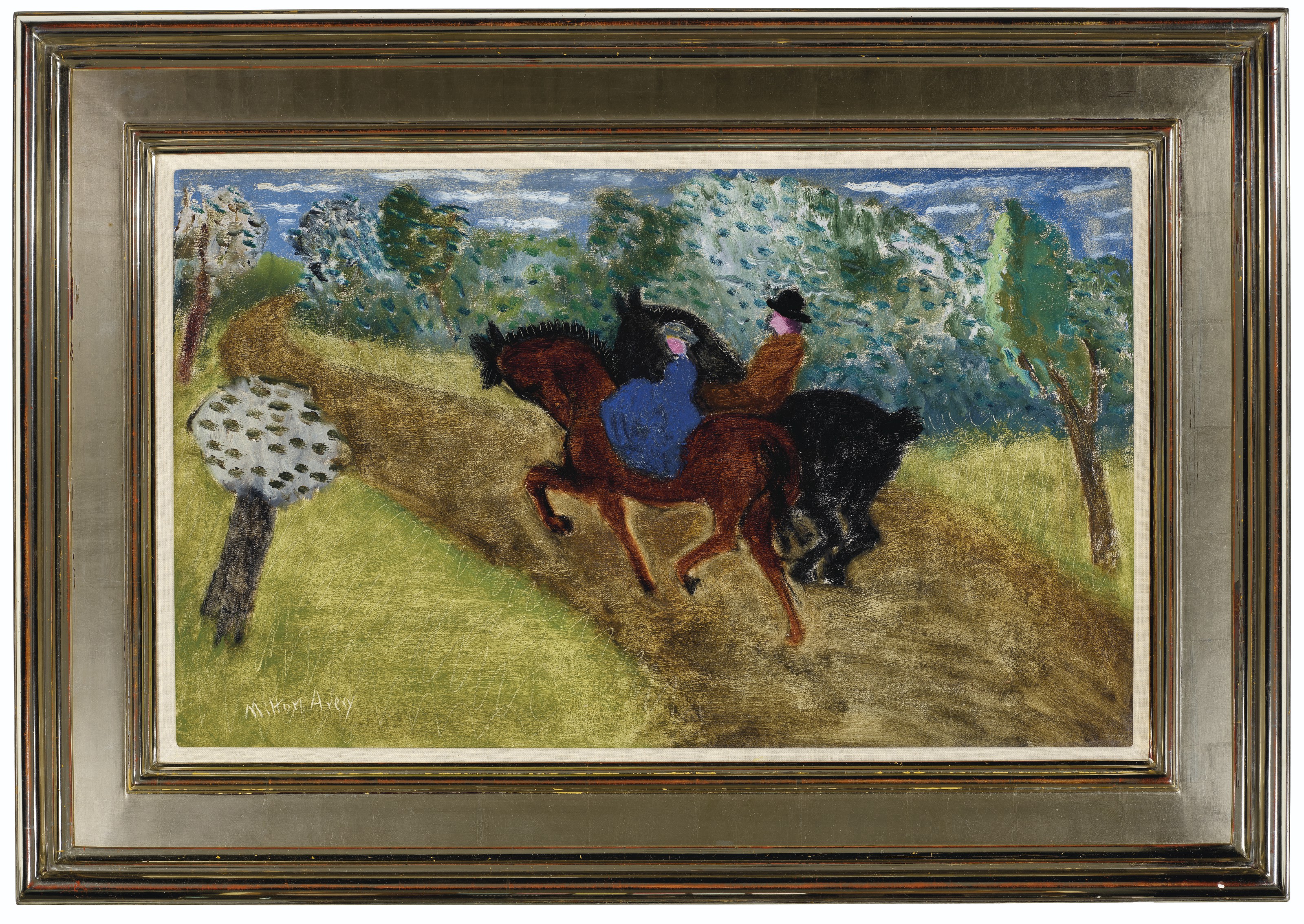 Milton Avery — Всадники, изображение 2