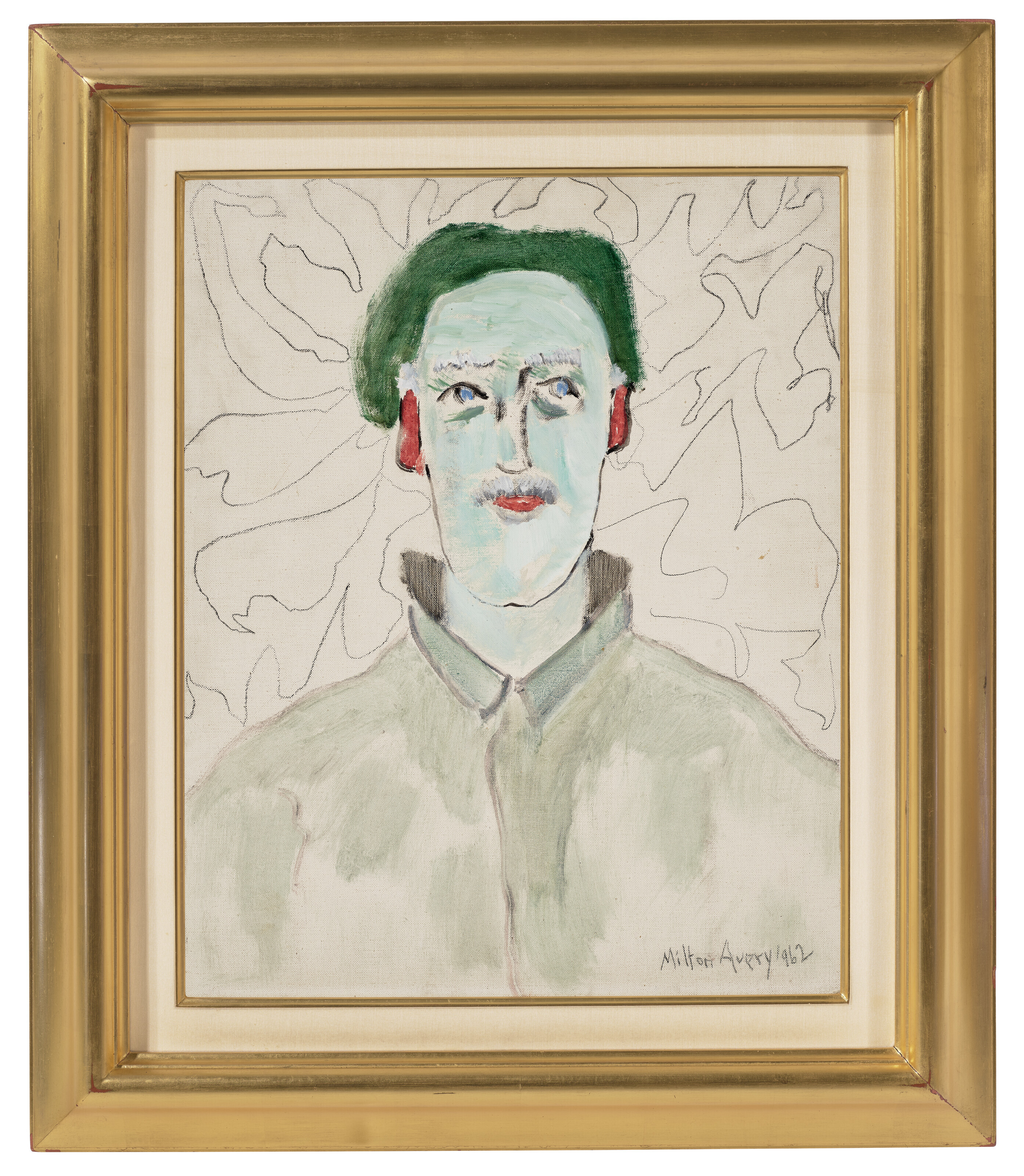 Milton Avery — Эйвери в Зеленом берете, изображение 2