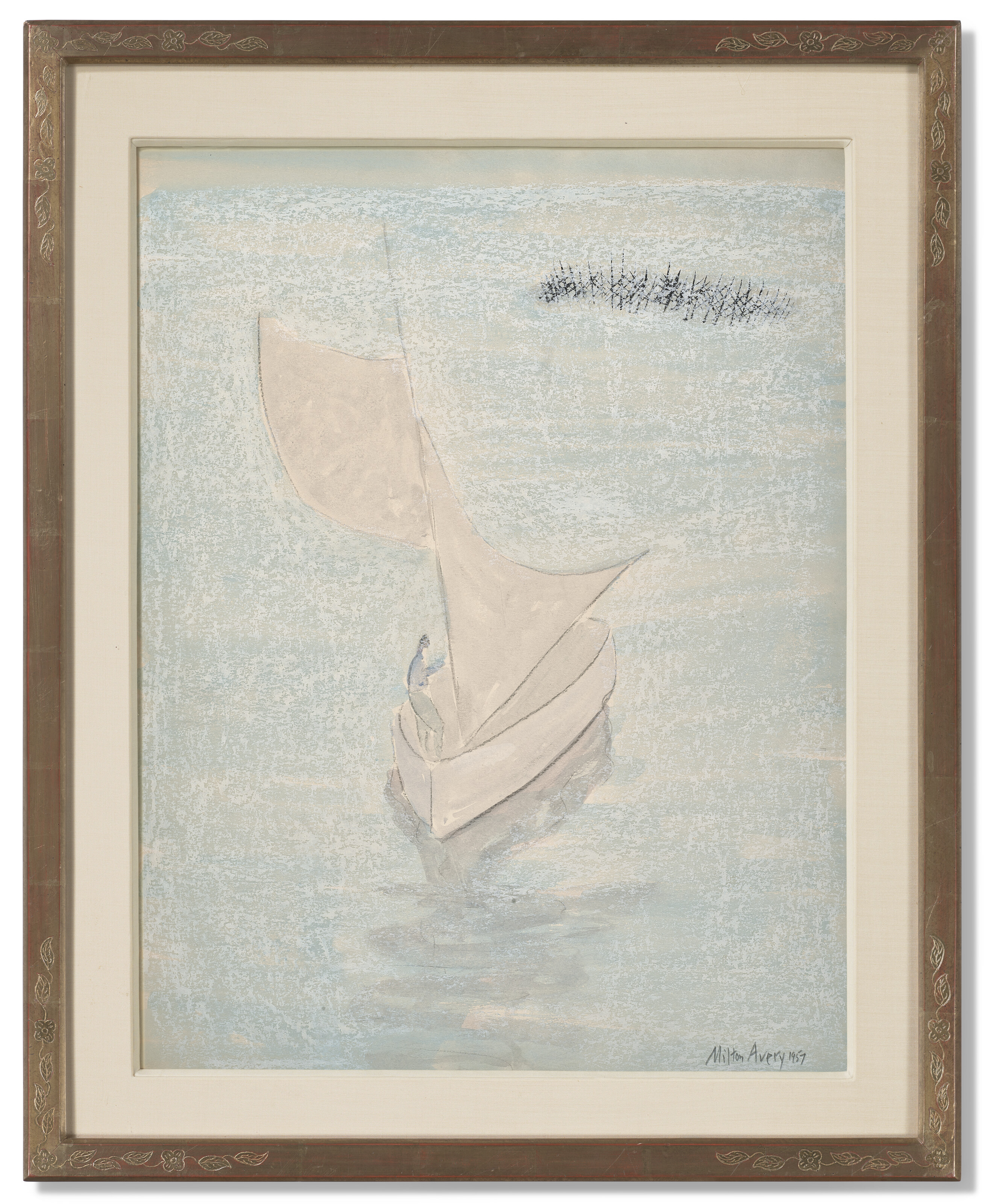Milton Avery — Поднимающий парус, изображение 2