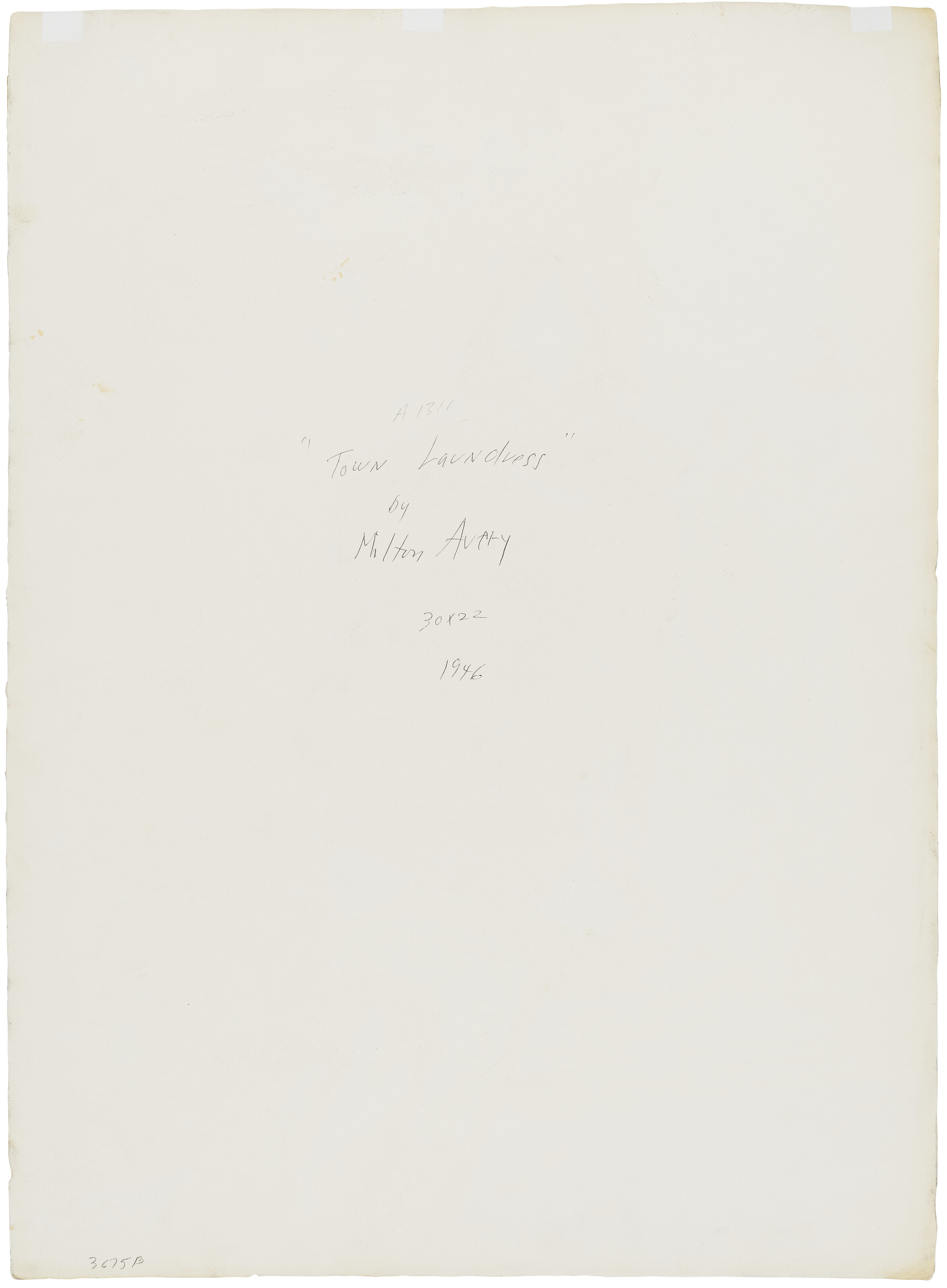 Milton Avery — Городская прачка, изображение 4
