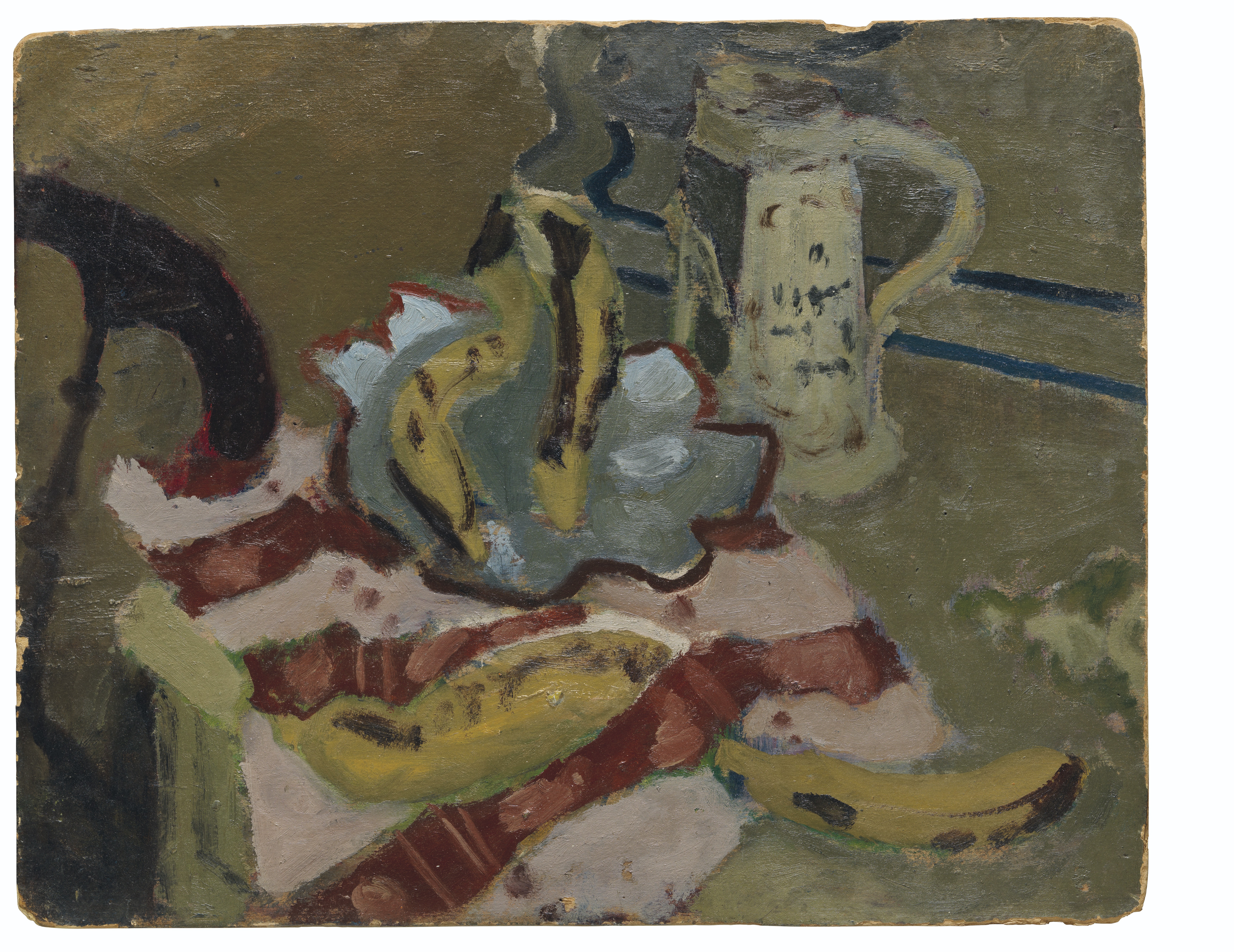 Milton Avery — Автопортрет и натюрморт : Двусторонняя работа, изображение 2