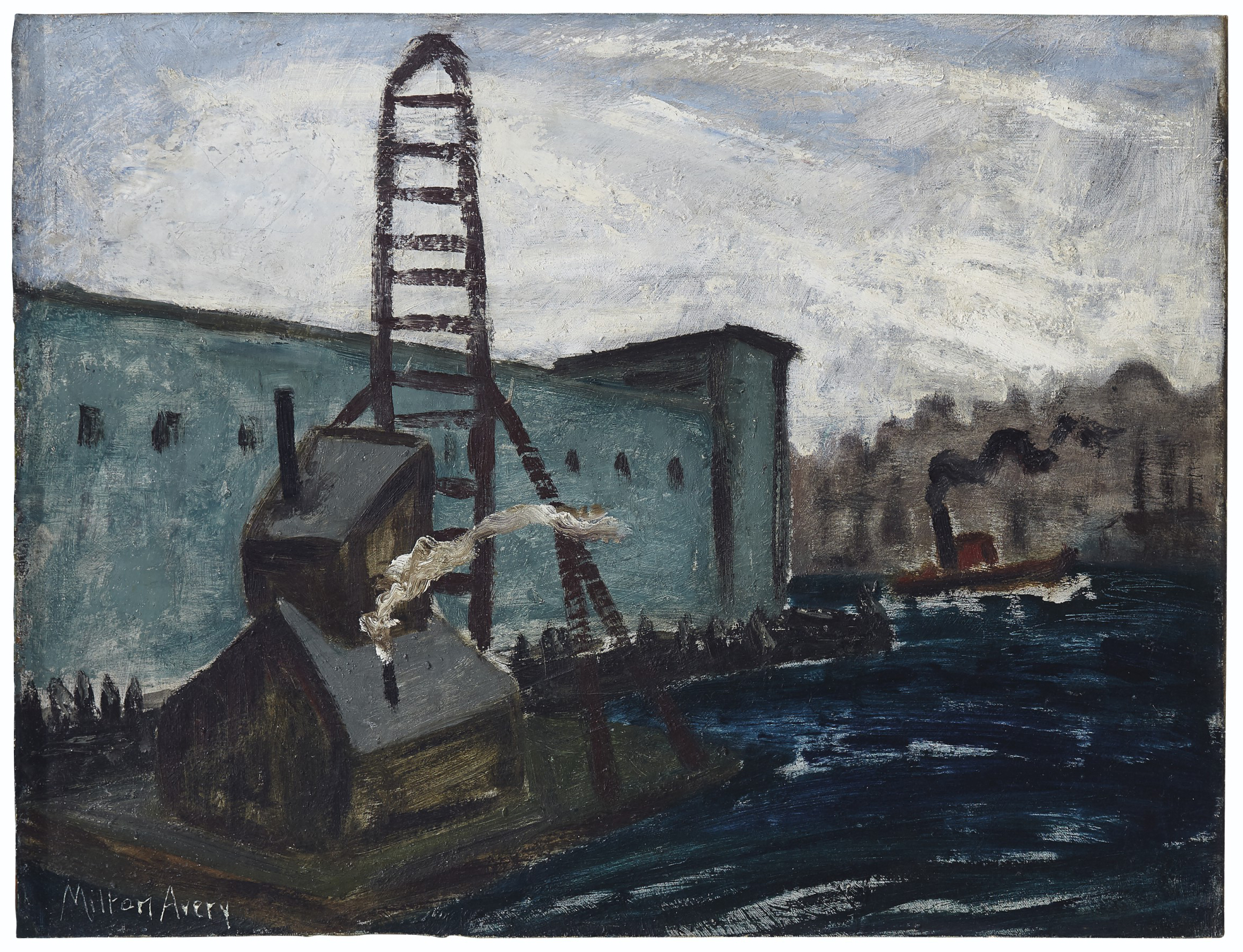 Milton Avery — Гавань, изображение 1
