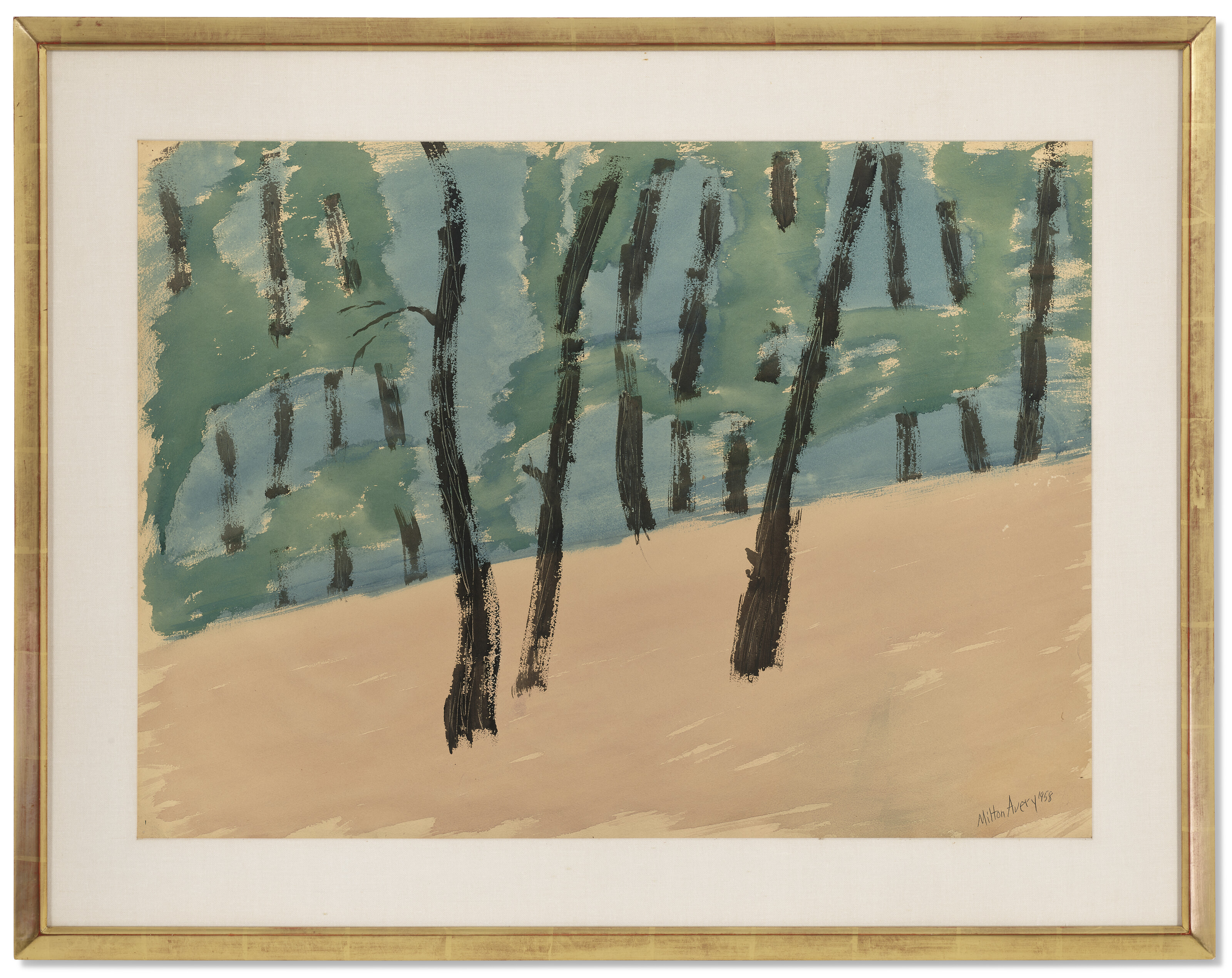 Milton Avery — Фантазия о дереве, изображение 2