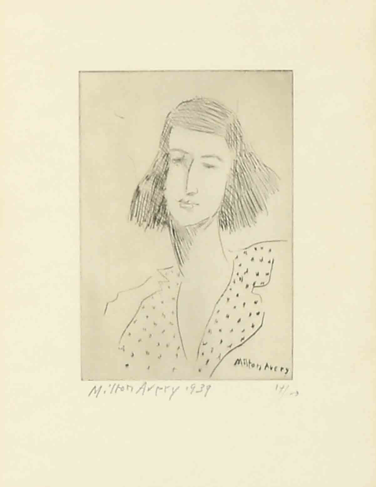 Milton Avery — Розали (17-летняя Ланн)