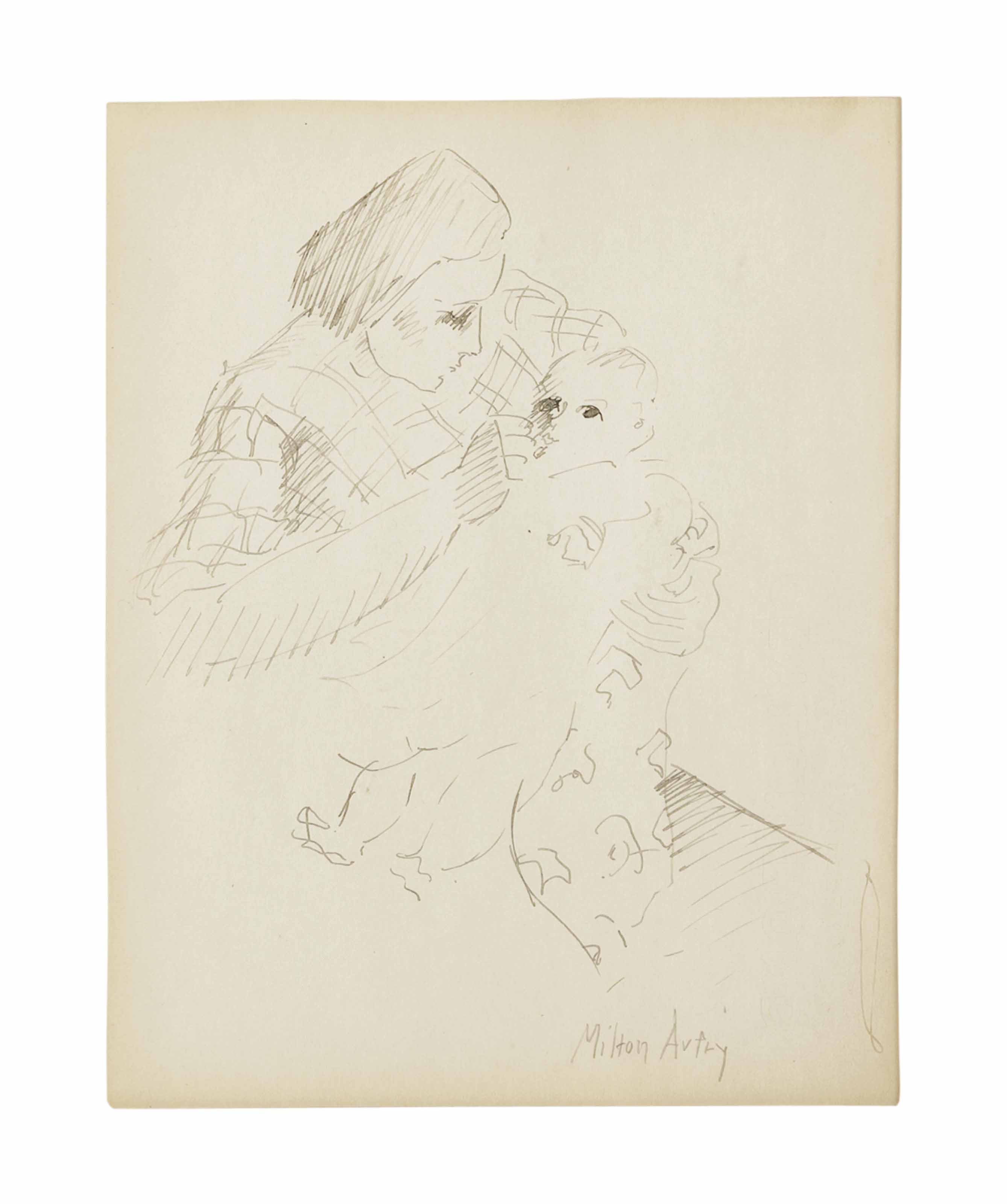 Milton Avery — Кормление