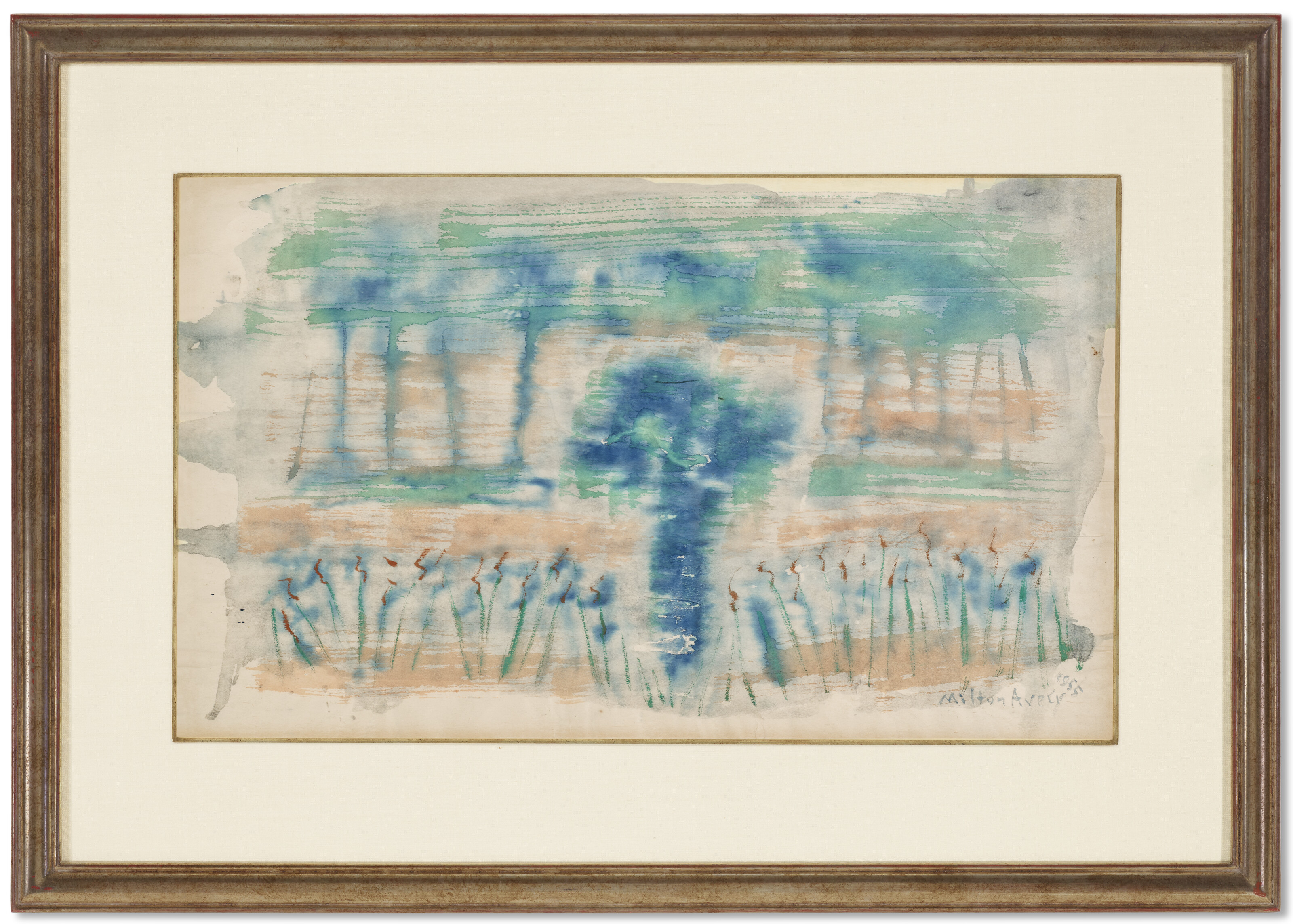 Milton Avery — Камыши, изображение 2