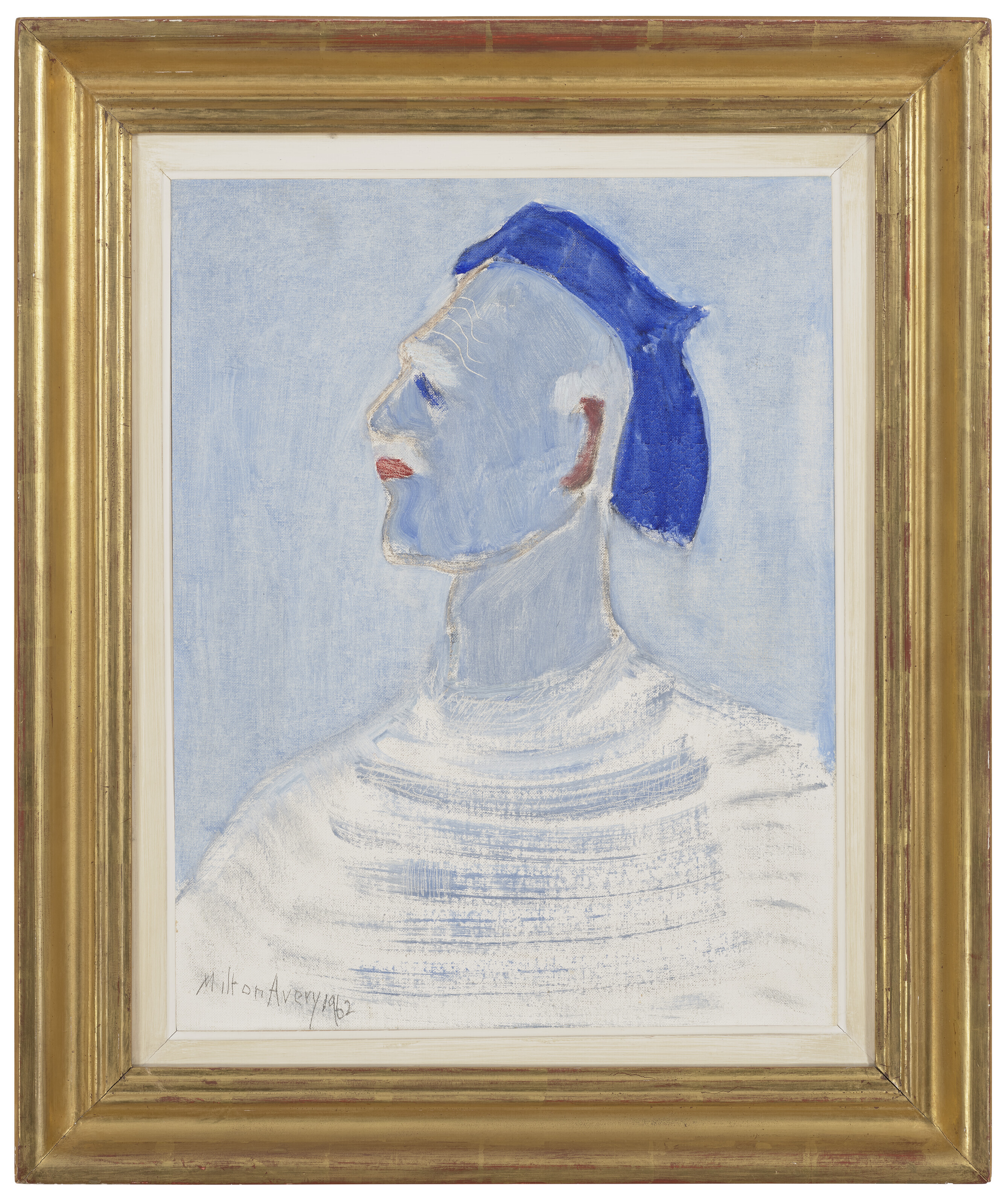 Milton Avery — Художник в голубом берете, изображение 2
