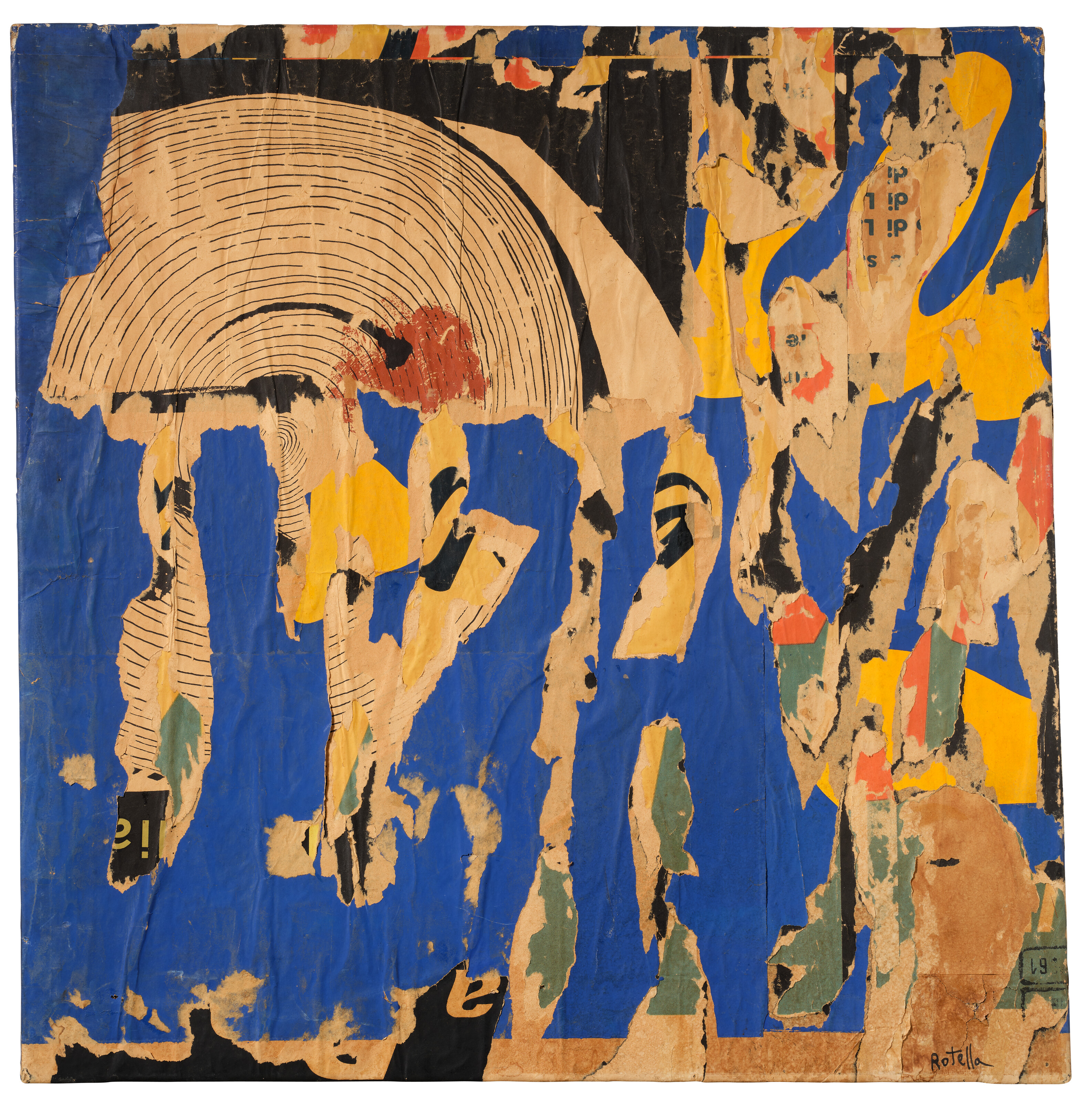 Mimmo Rotella — Спираль, изображение 1