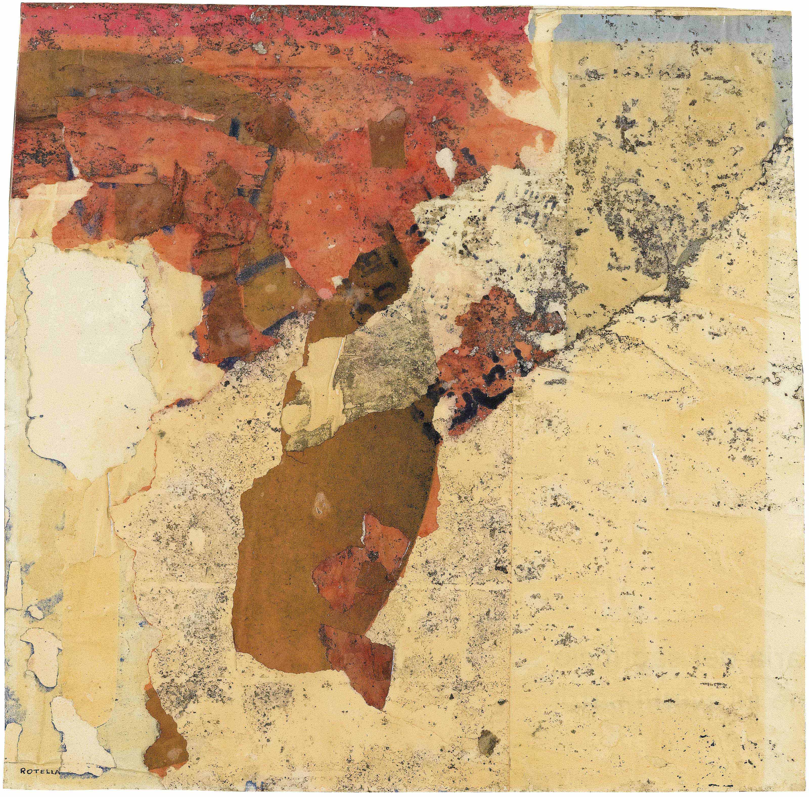 Mimmo Rotella — Сенца титоло
