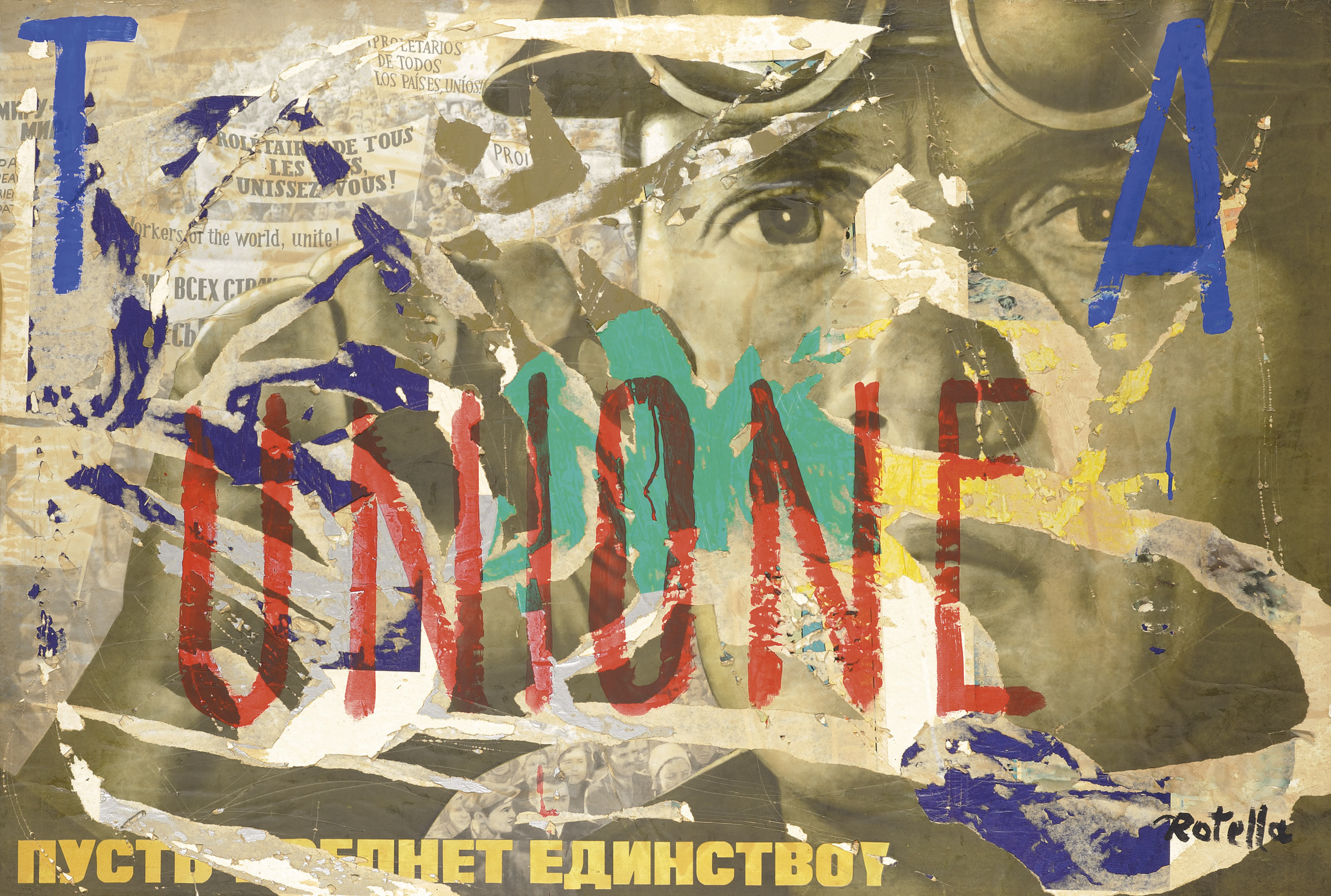 Mimmo Rotella — Союз А Т