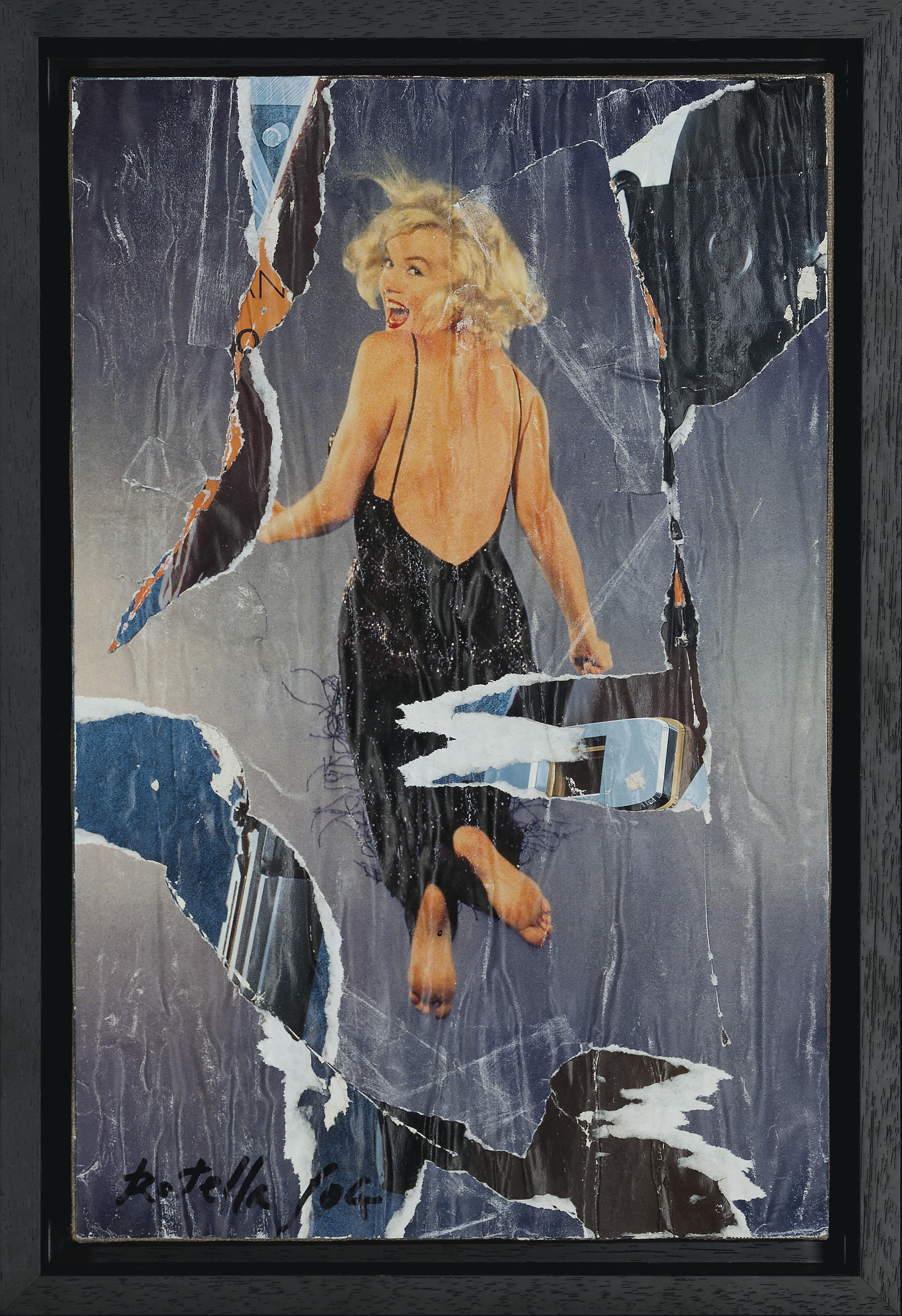 Mimmo Rotella — Мэрилин сальта ди наскосто (Мэрилин тайно прыгает)
