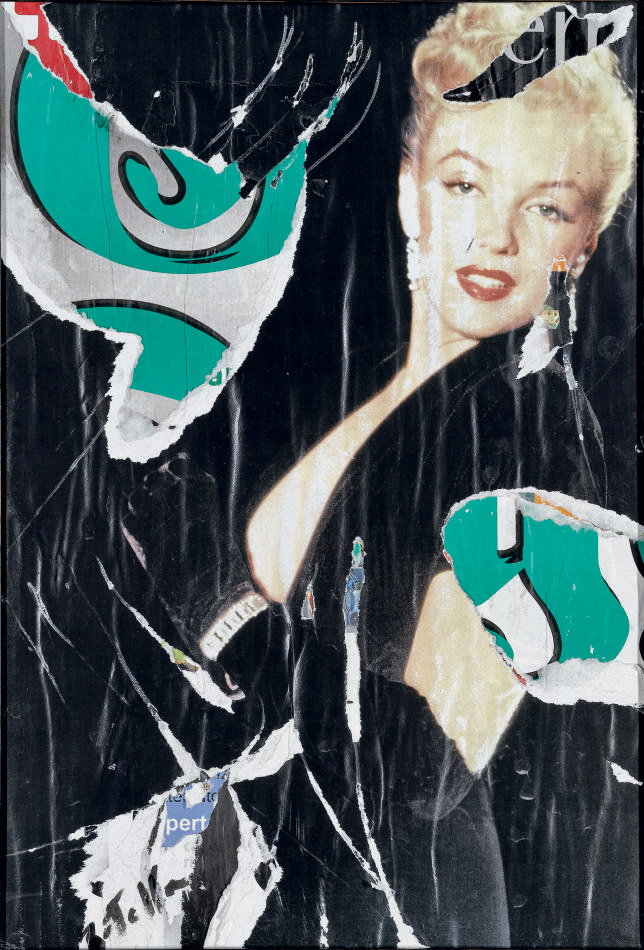 Mimmo Rotella — Мэрилин в "Нероне"
