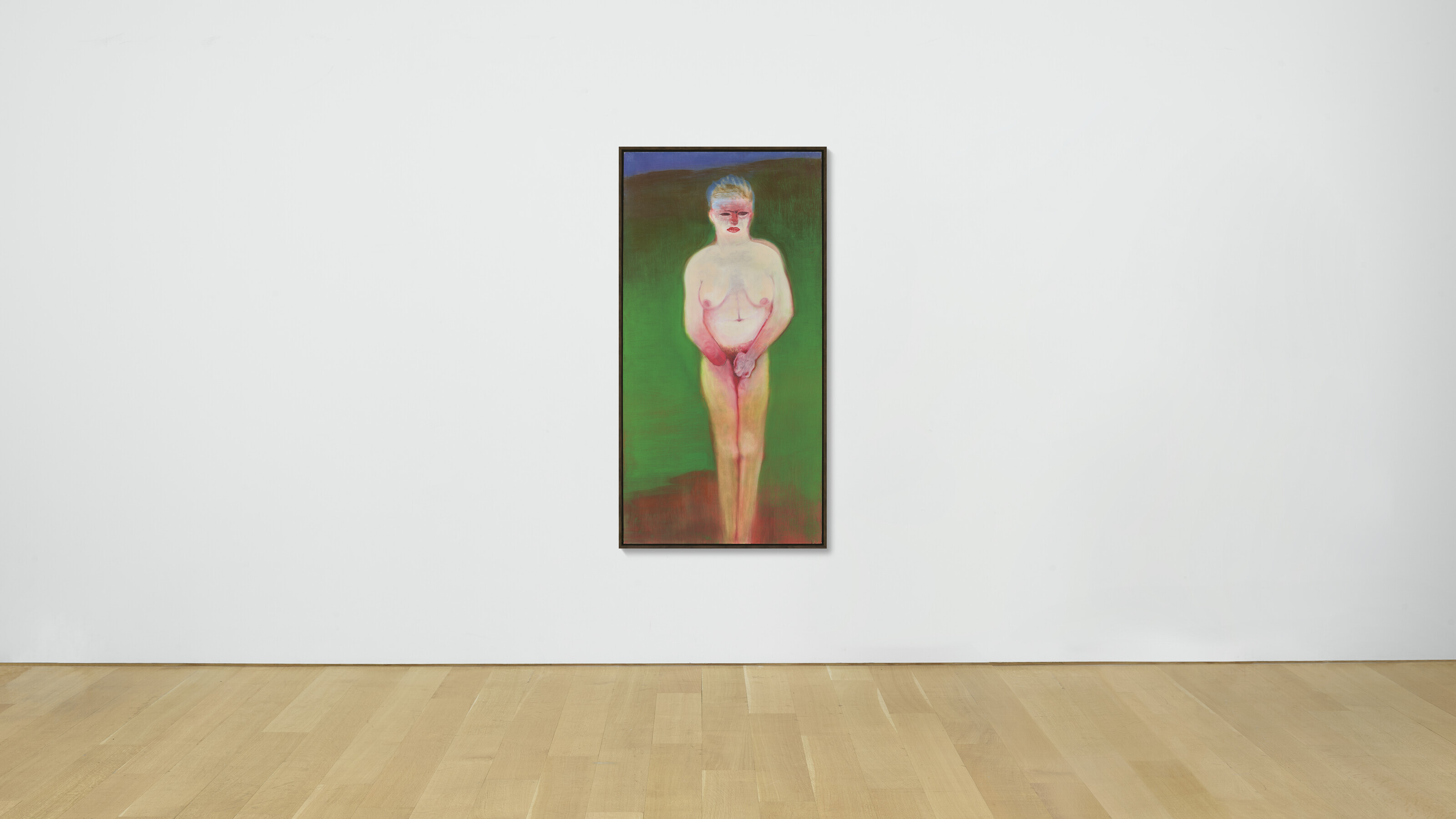 Miriam Cahn — херумштехен, 9. + 29.1. + 13.4.17 (стоят вокруг, 9. + 29.1. + 13.4.17), изображение 3
