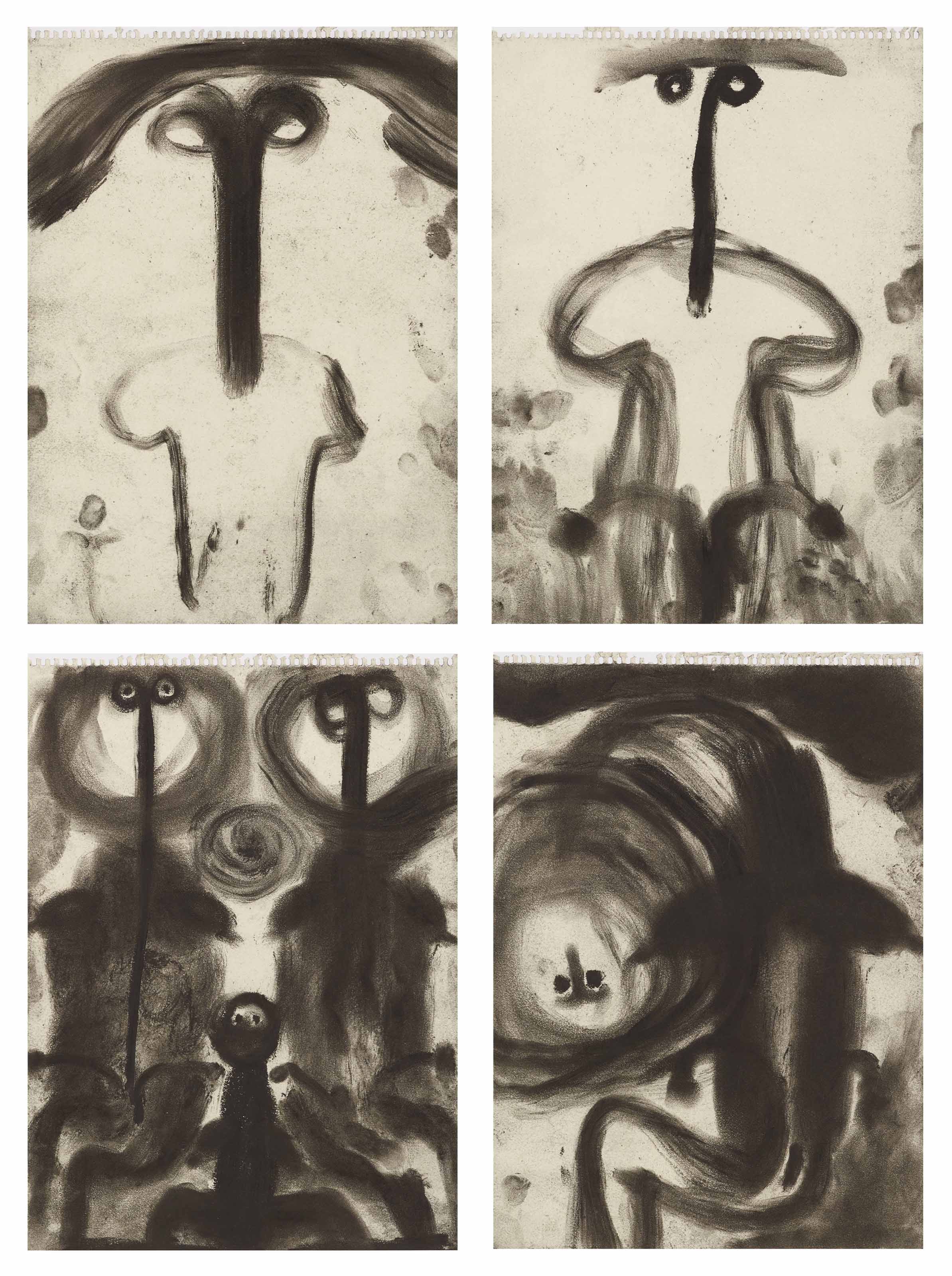 Miriam Cahn — День рождения в нахе, 1987