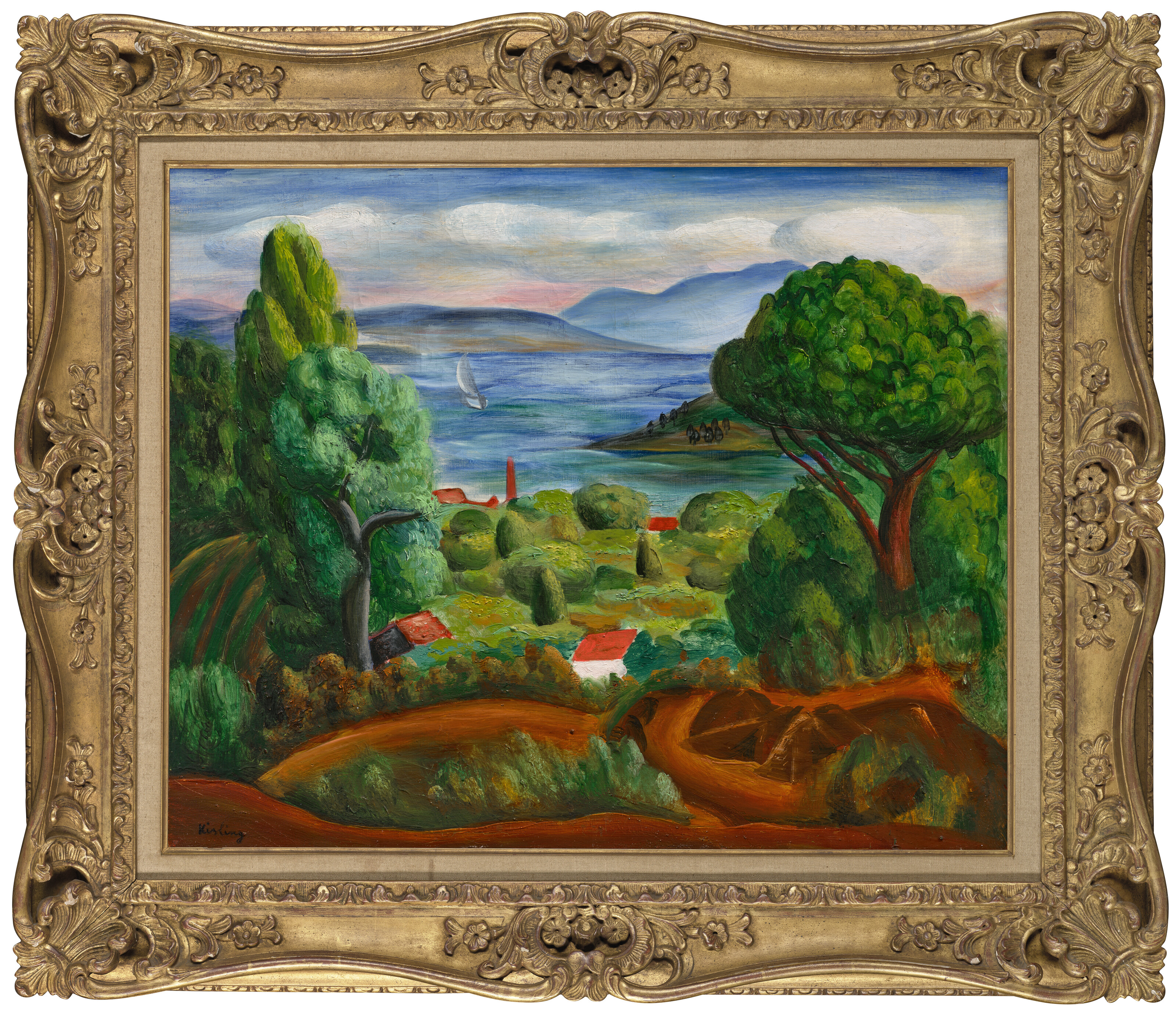 Moise Kisling — Залив Сен-Тропе, изображение 2