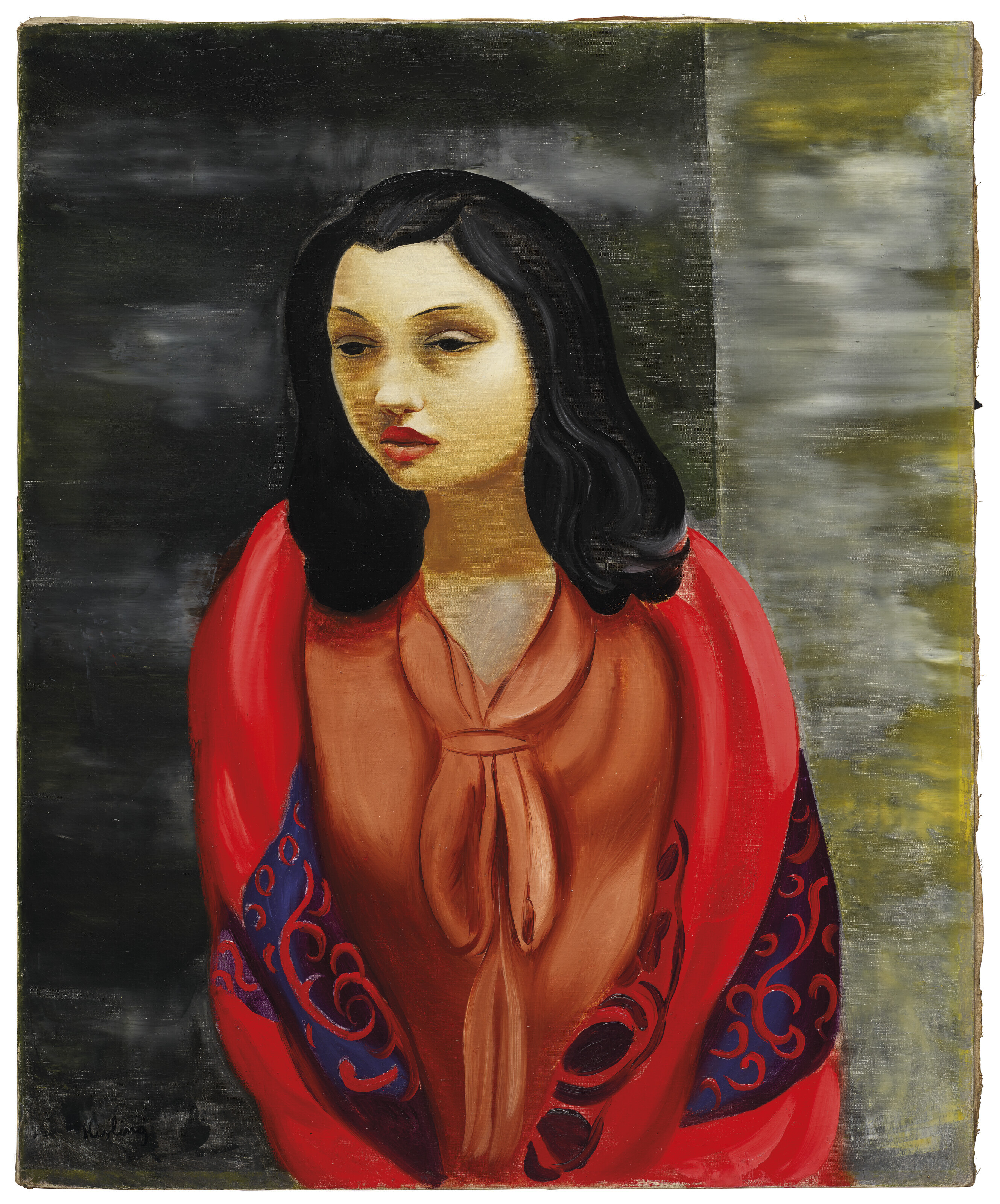 Moise Kisling — Молодая девушка, изображение 2