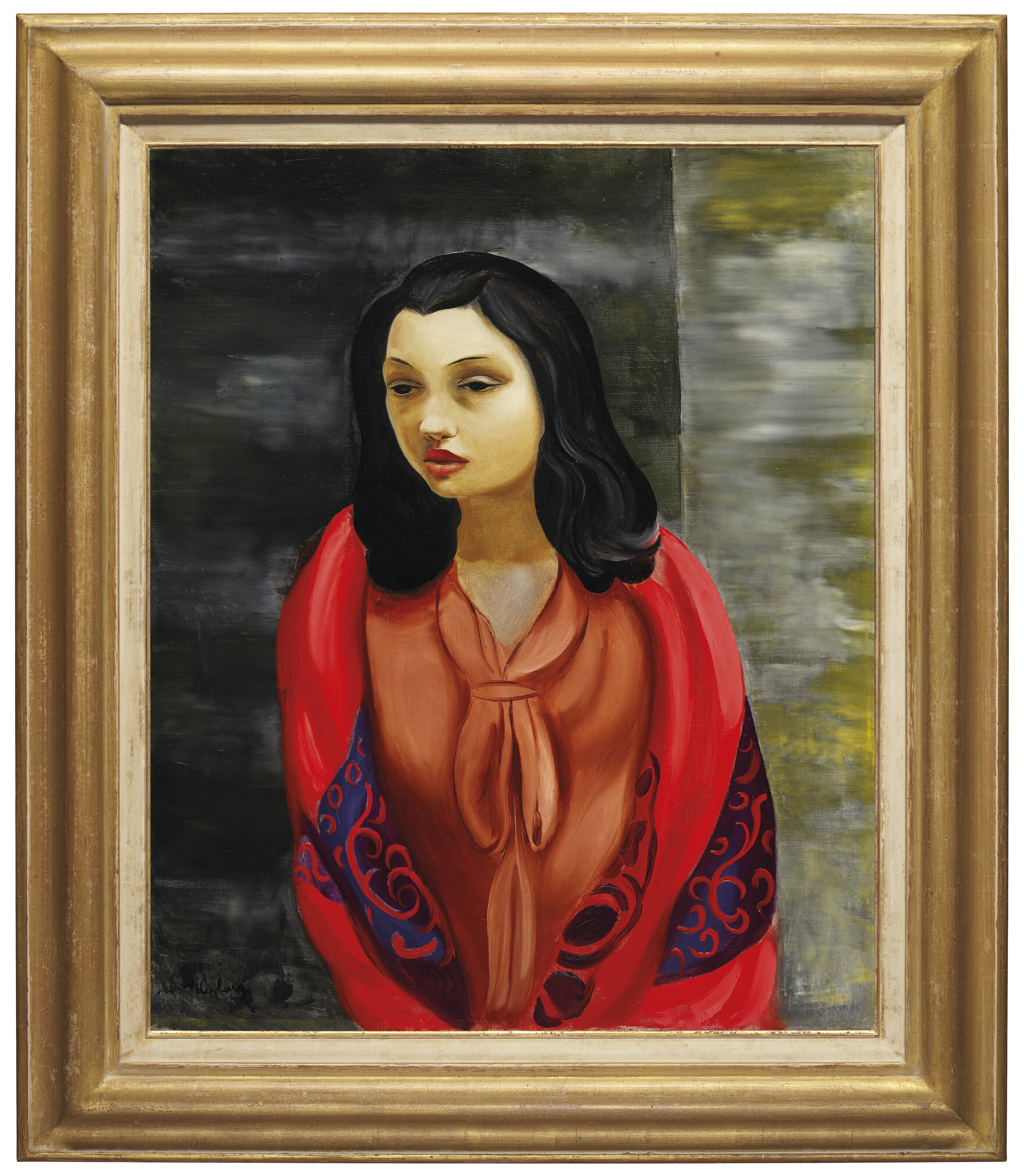 Moise Kisling — Молодая девушка, изображение 4