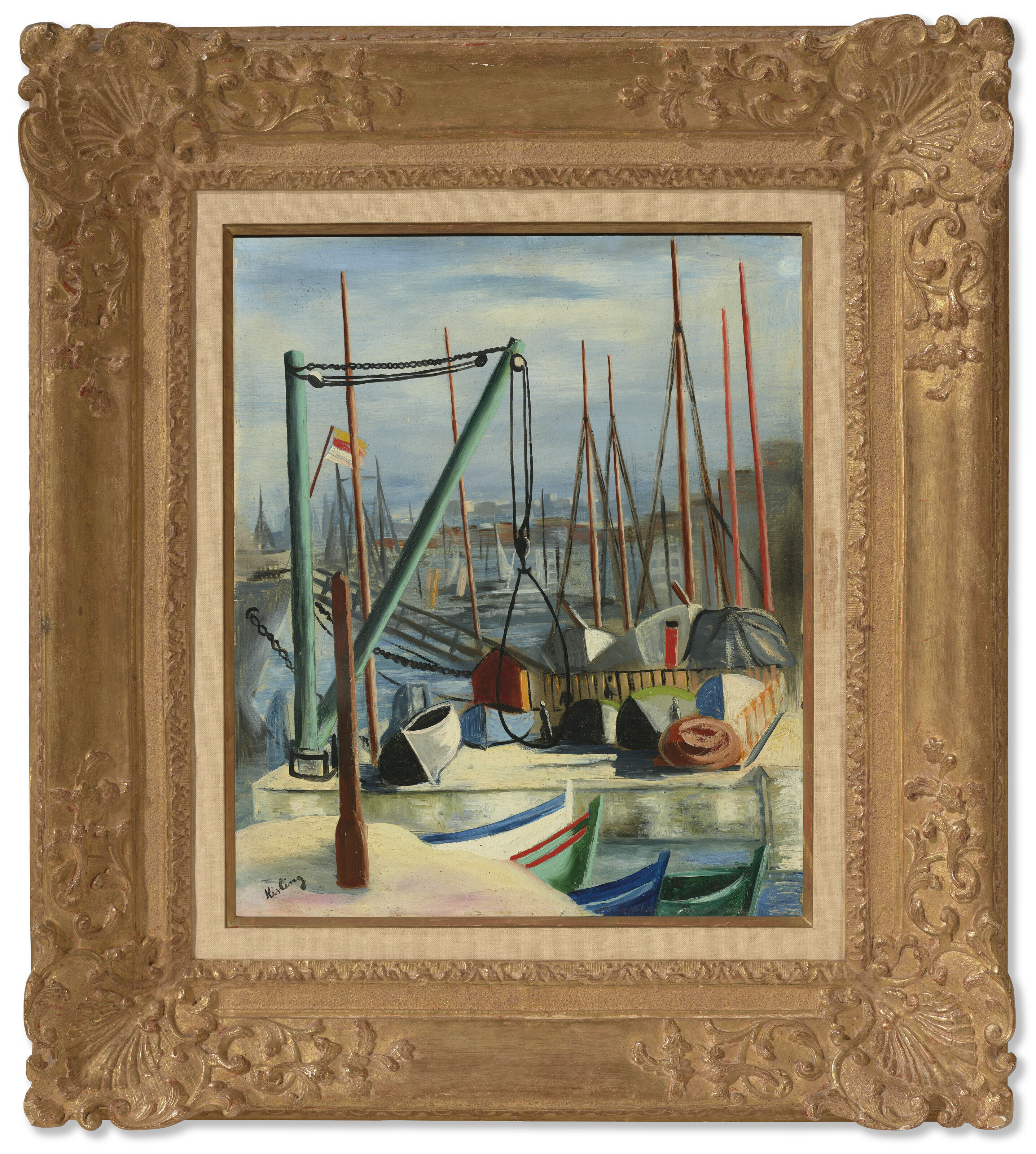 Moise Kisling — Порт-де-Марсель, изображение 2