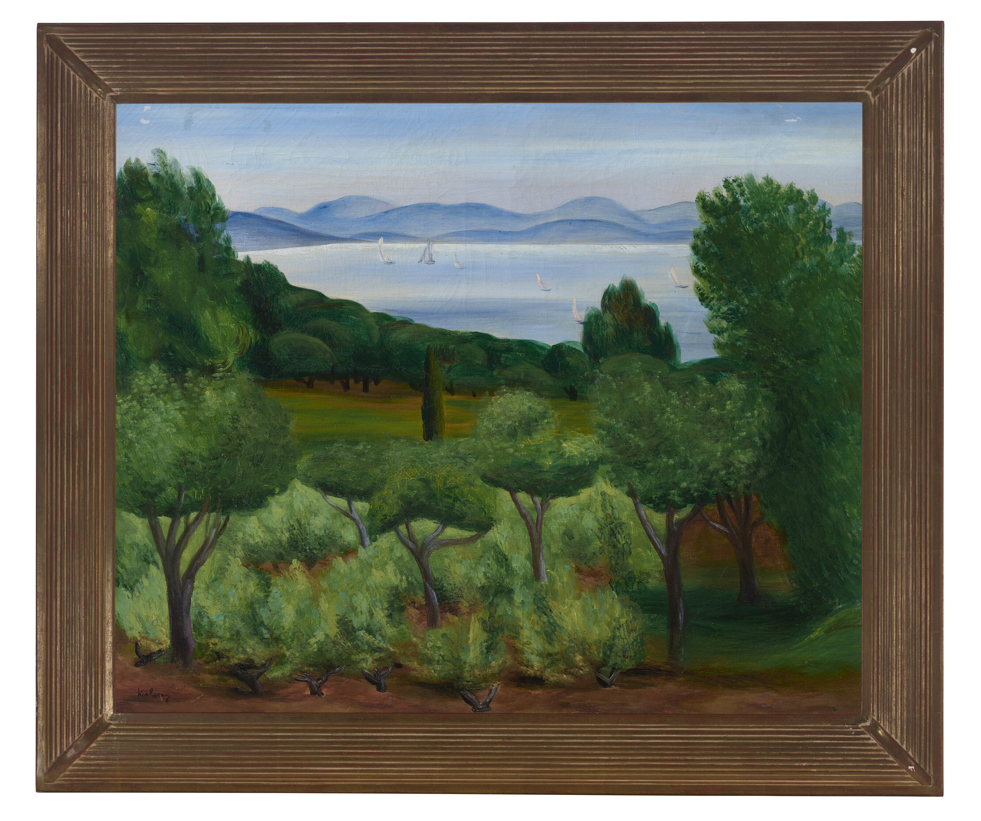 Moise Kisling — Залив Сен-Тропе, изображение 2