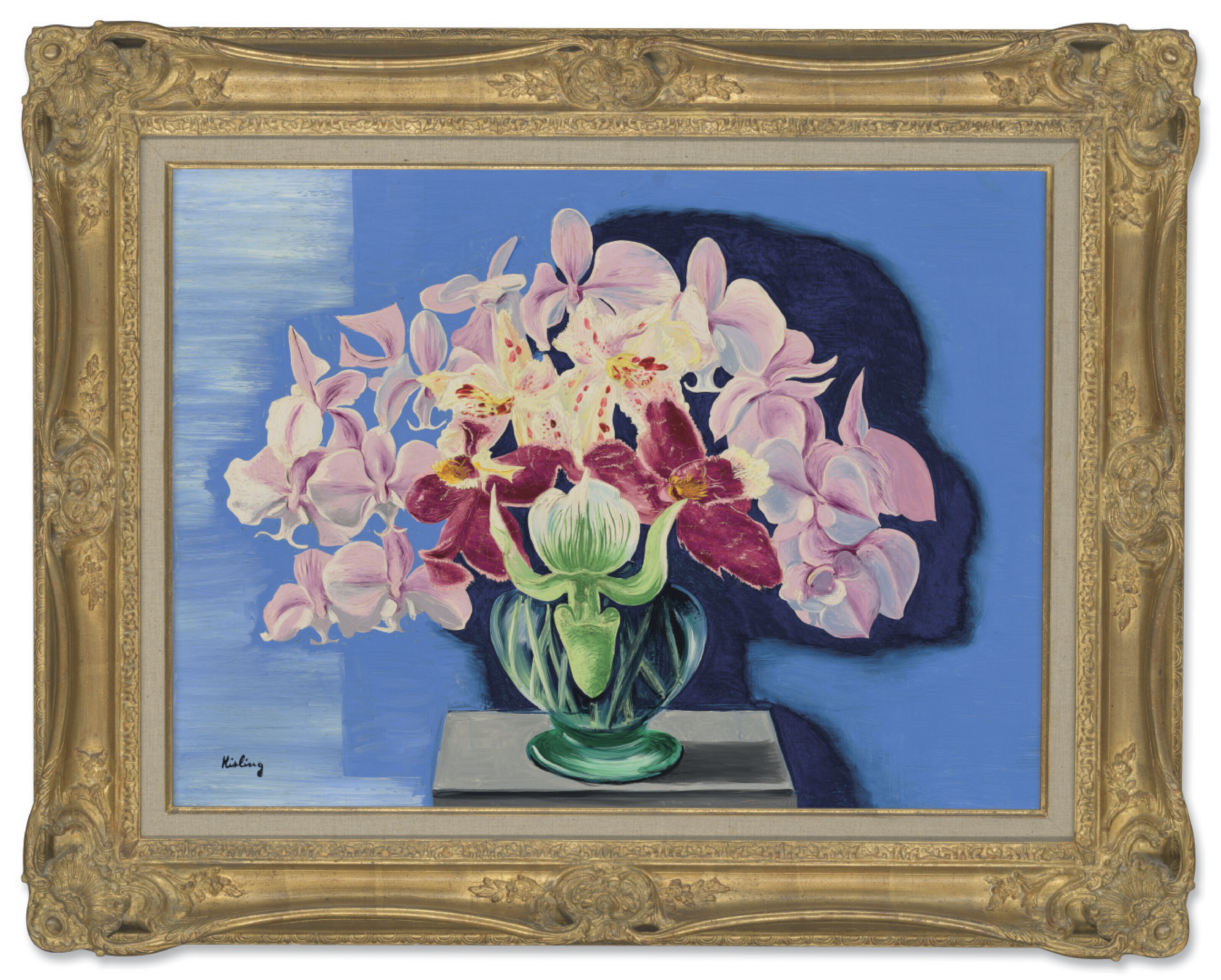 Moise Kisling — Орхидеи, изображение 4
