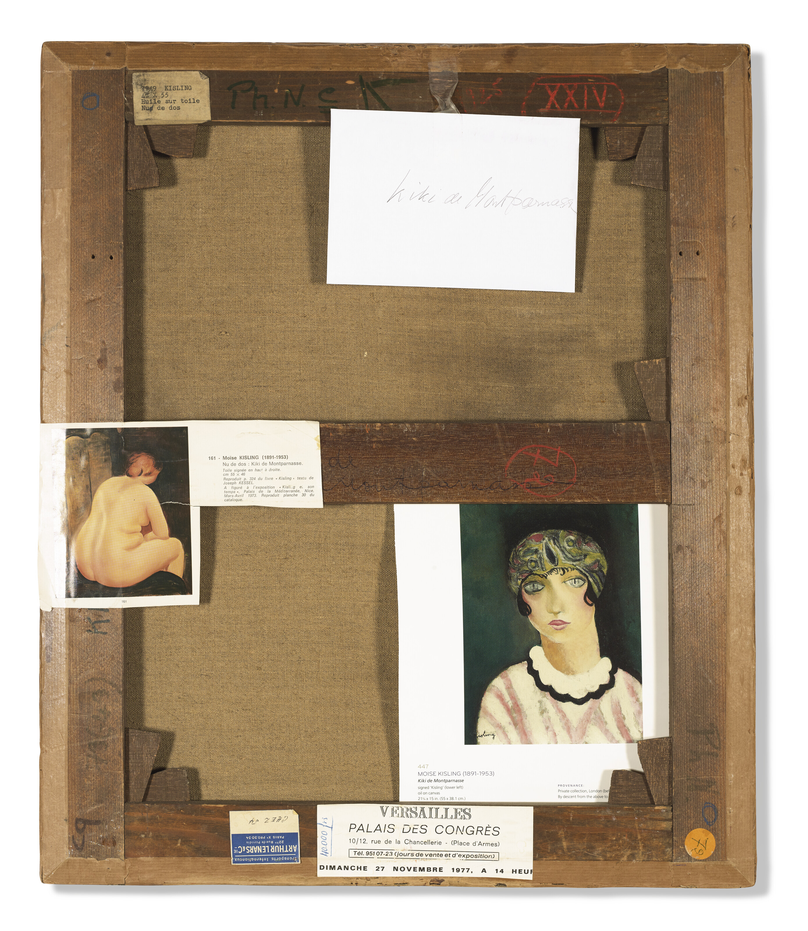 Moise Kisling — Ну-де-дос, изображение 2