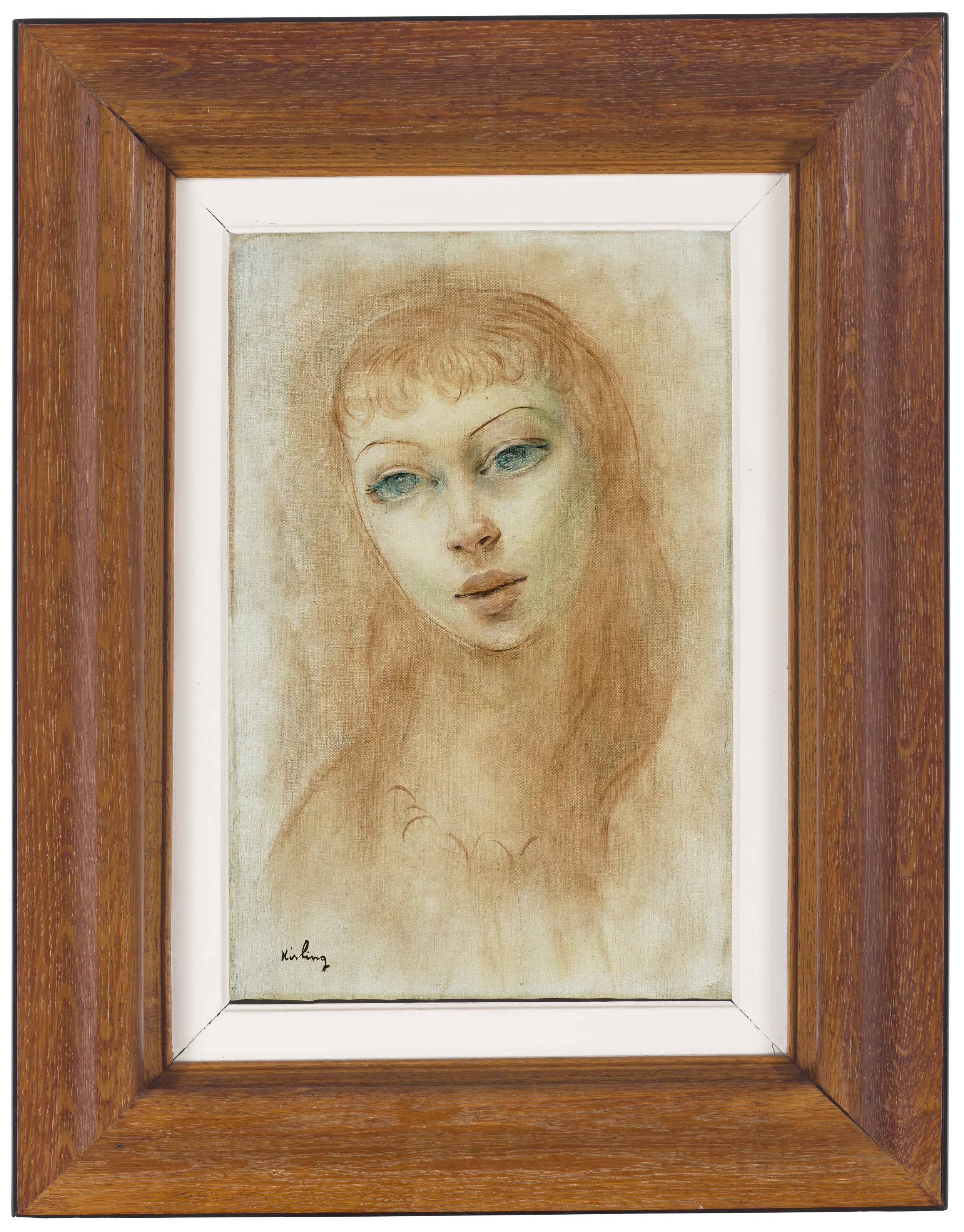 Moise Kisling — Женский портрет, изображение 2