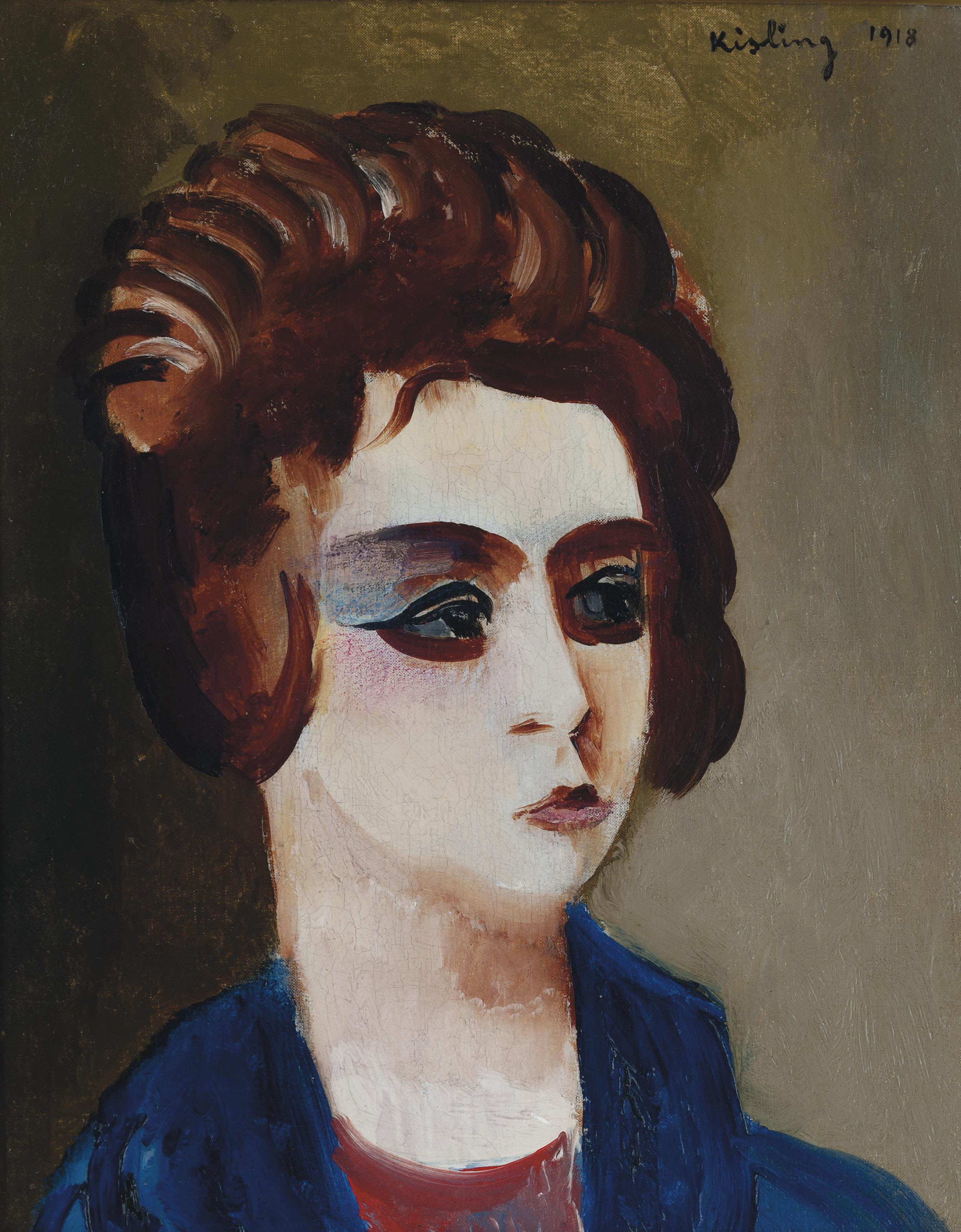Moise Kisling — Тет-де-жен действиям Брюн