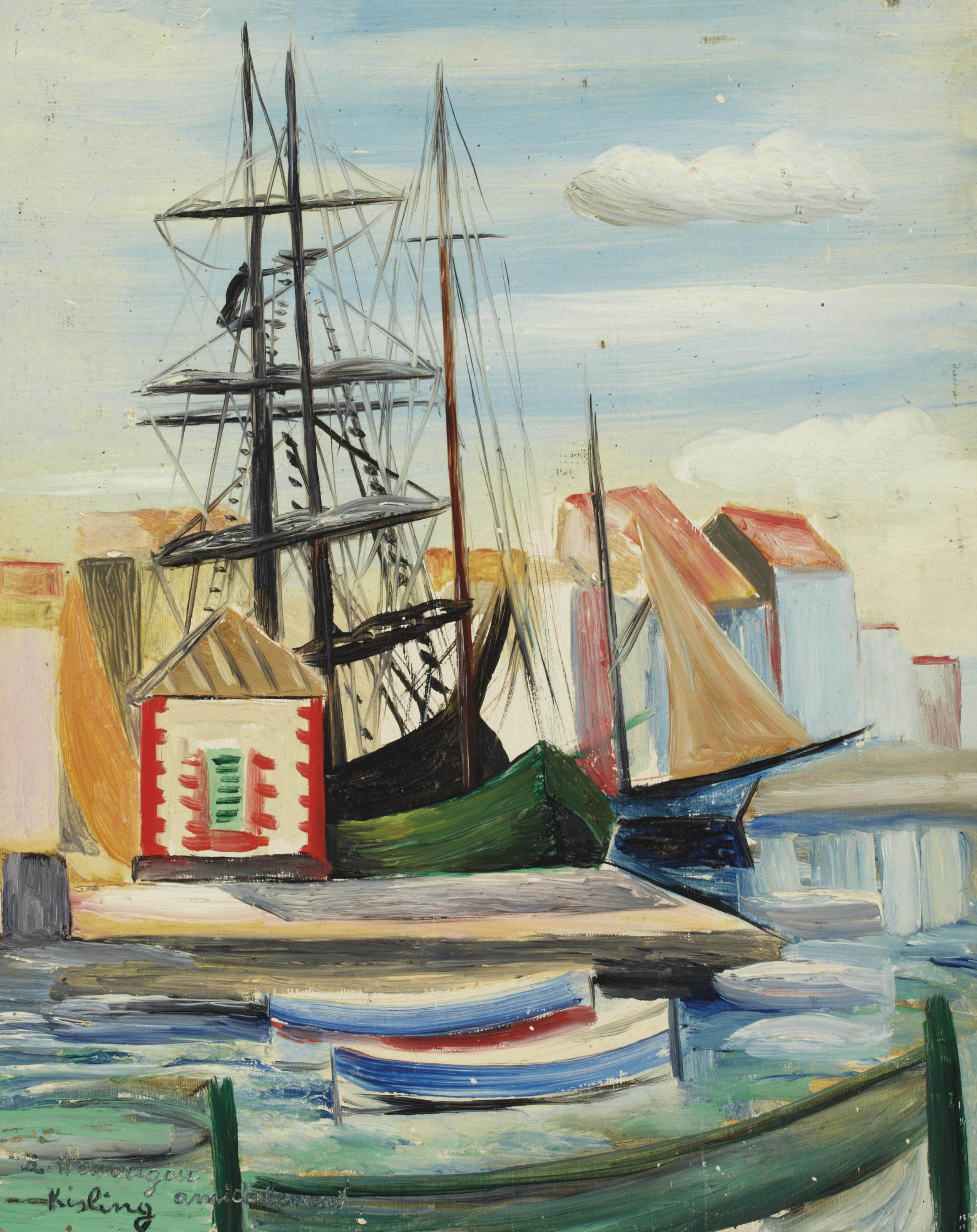 Moise Kisling — Домик дуаньеров