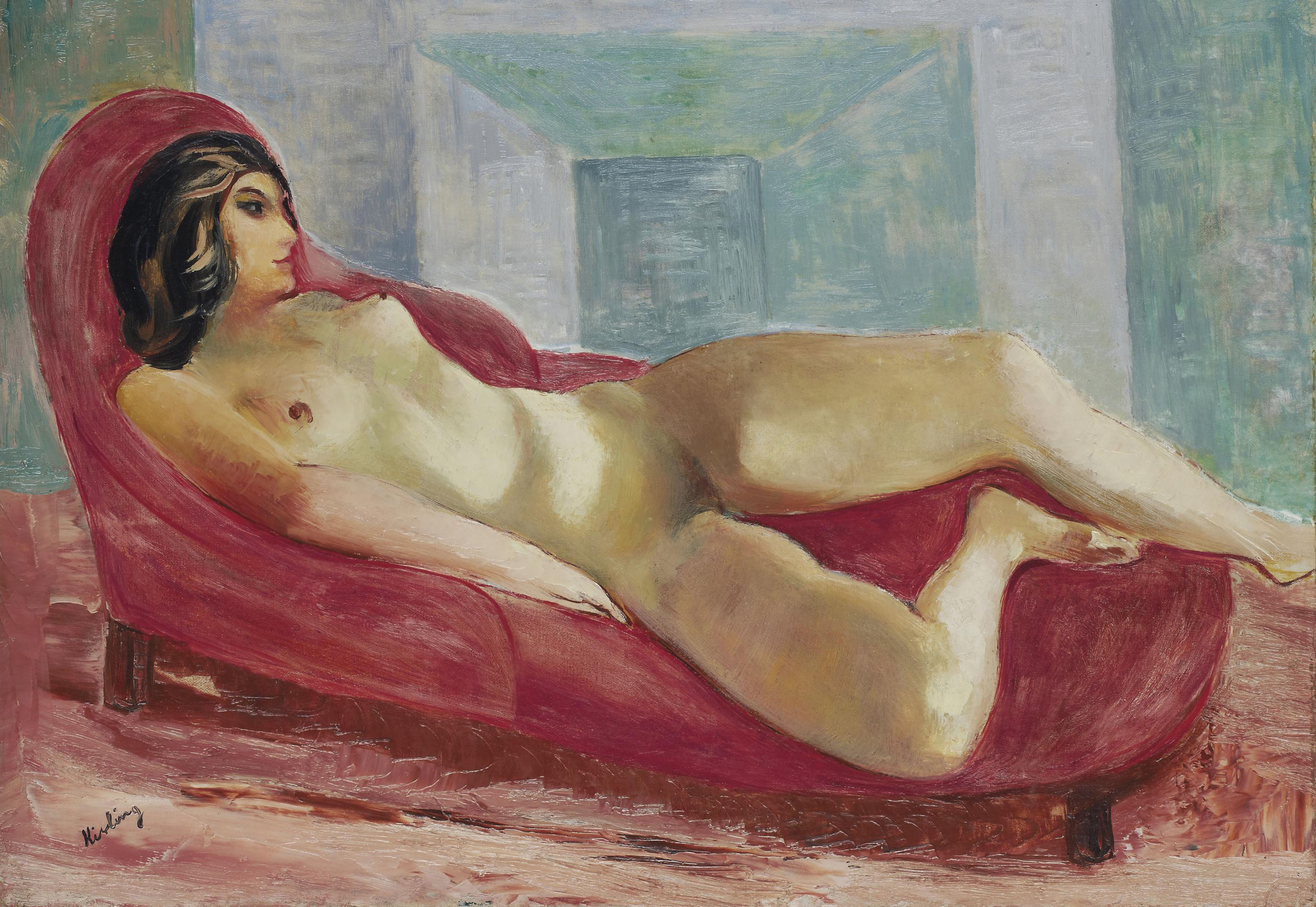 Moise Kisling — Ну, на диване