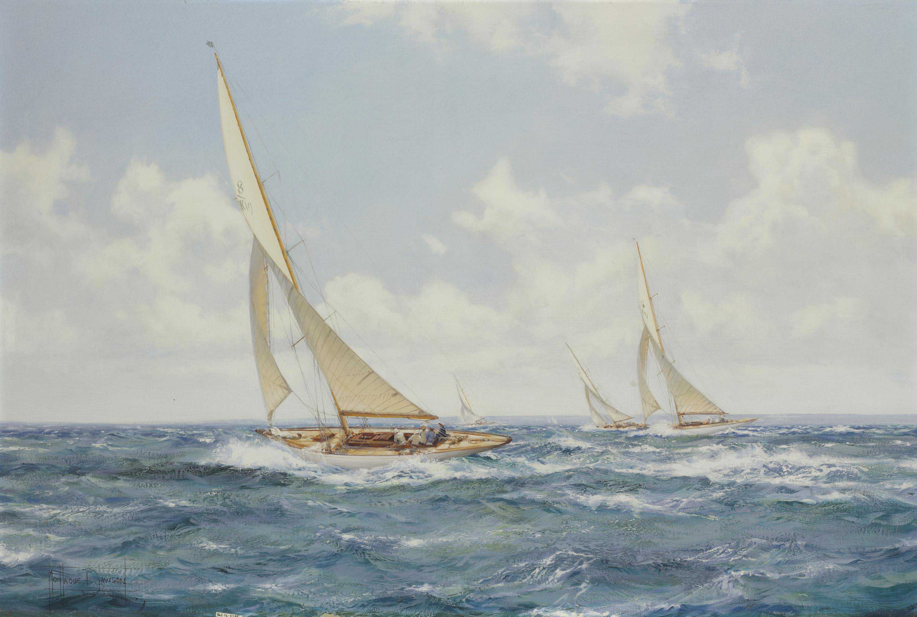 Montague Dawson — Летний парусный спорт, Флорида