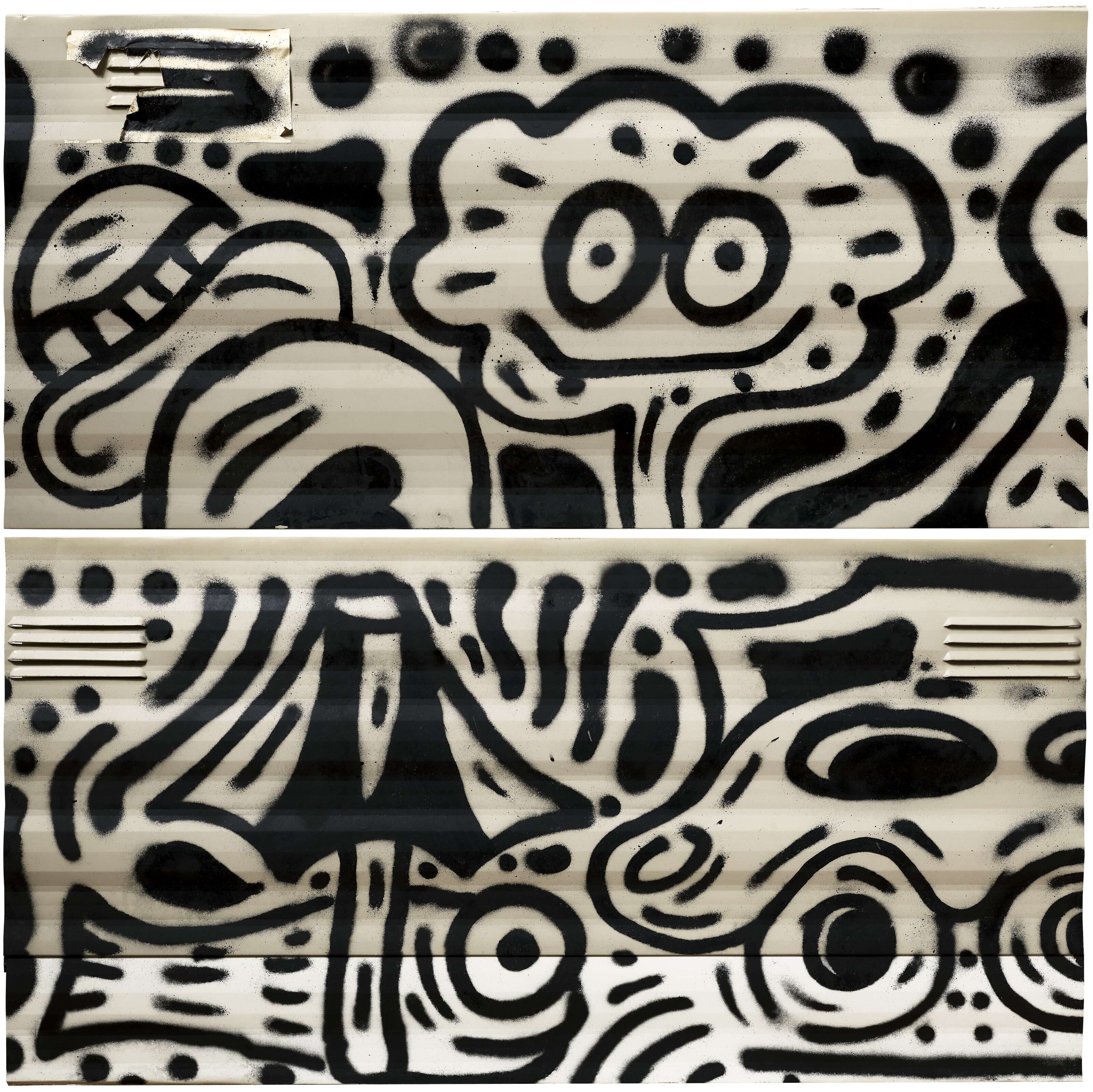 Mr Doodle — Хаос в караване: Сторона 3, панель 3 ;и Хаос в караване: Сторона 4, панель 6