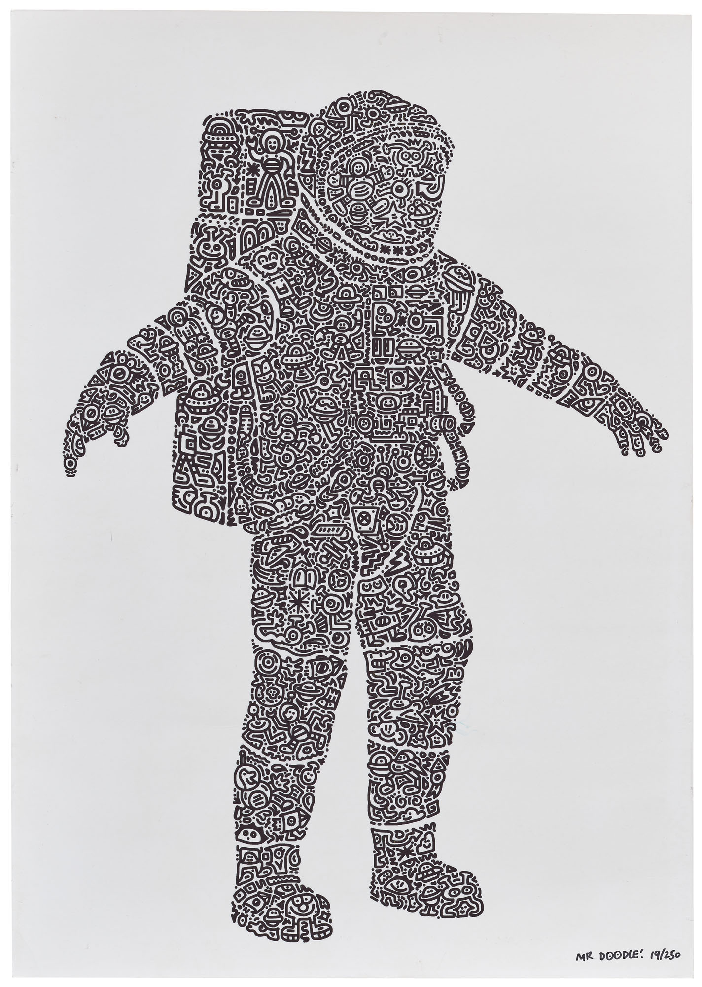 Mr Doodle — Космонавт