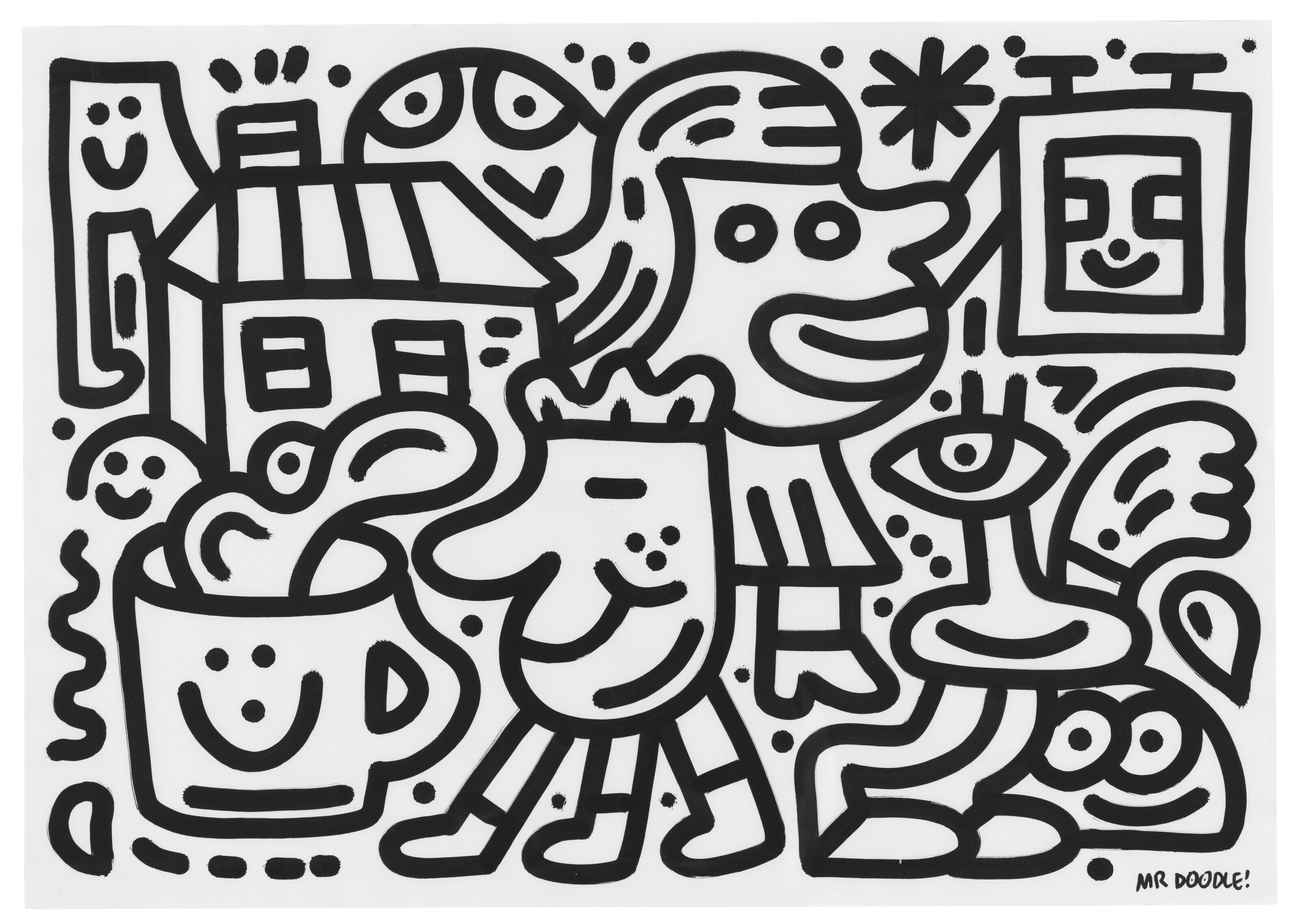 Mr Doodle — Кофейные объятия