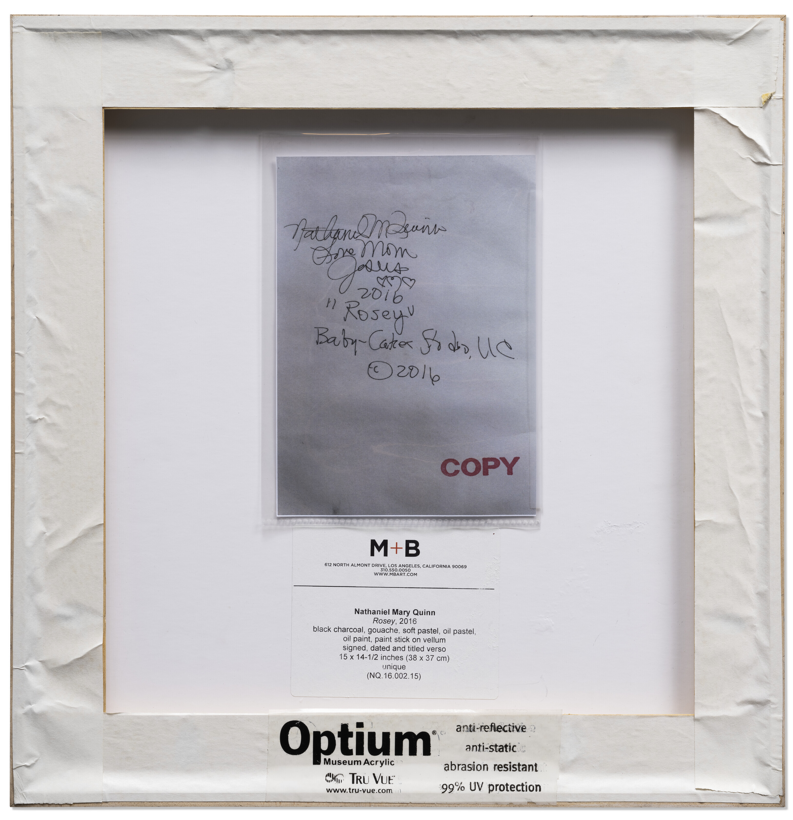 Nathaniel Mary Quinn — Розовый, изображение 3