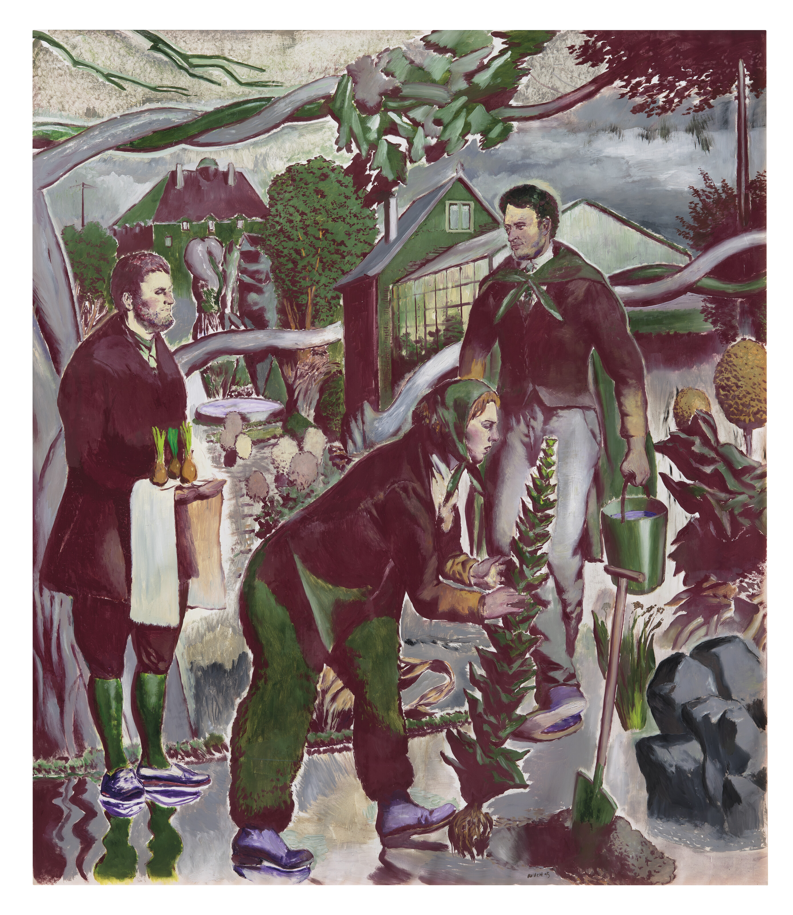 Neo Rauch — Pflanztag (День посадки), изображение 2