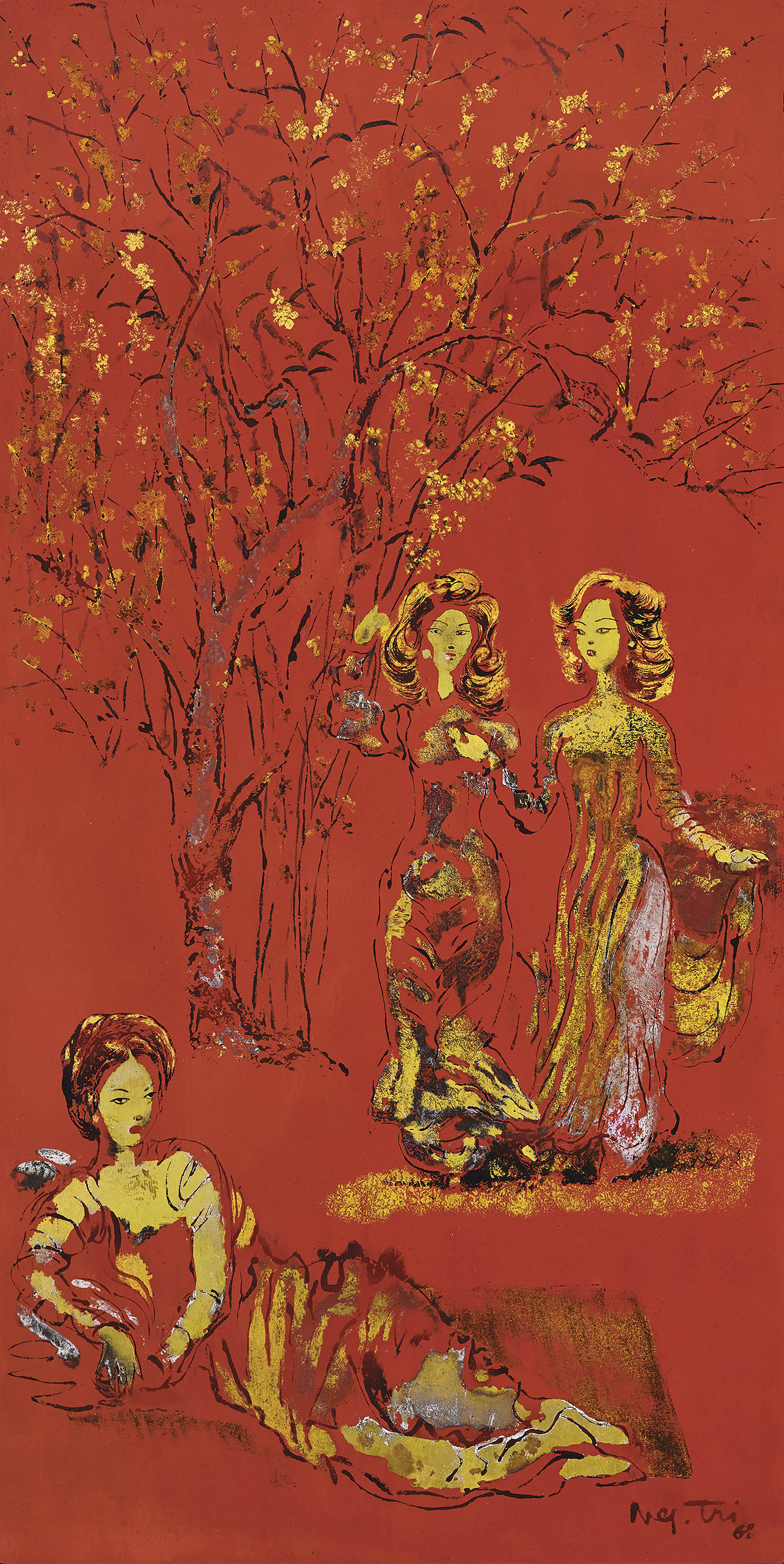 Nguyen Gia Tri — LES ELÉ GANTES (ЭЛЕГАНТНЫЕ)