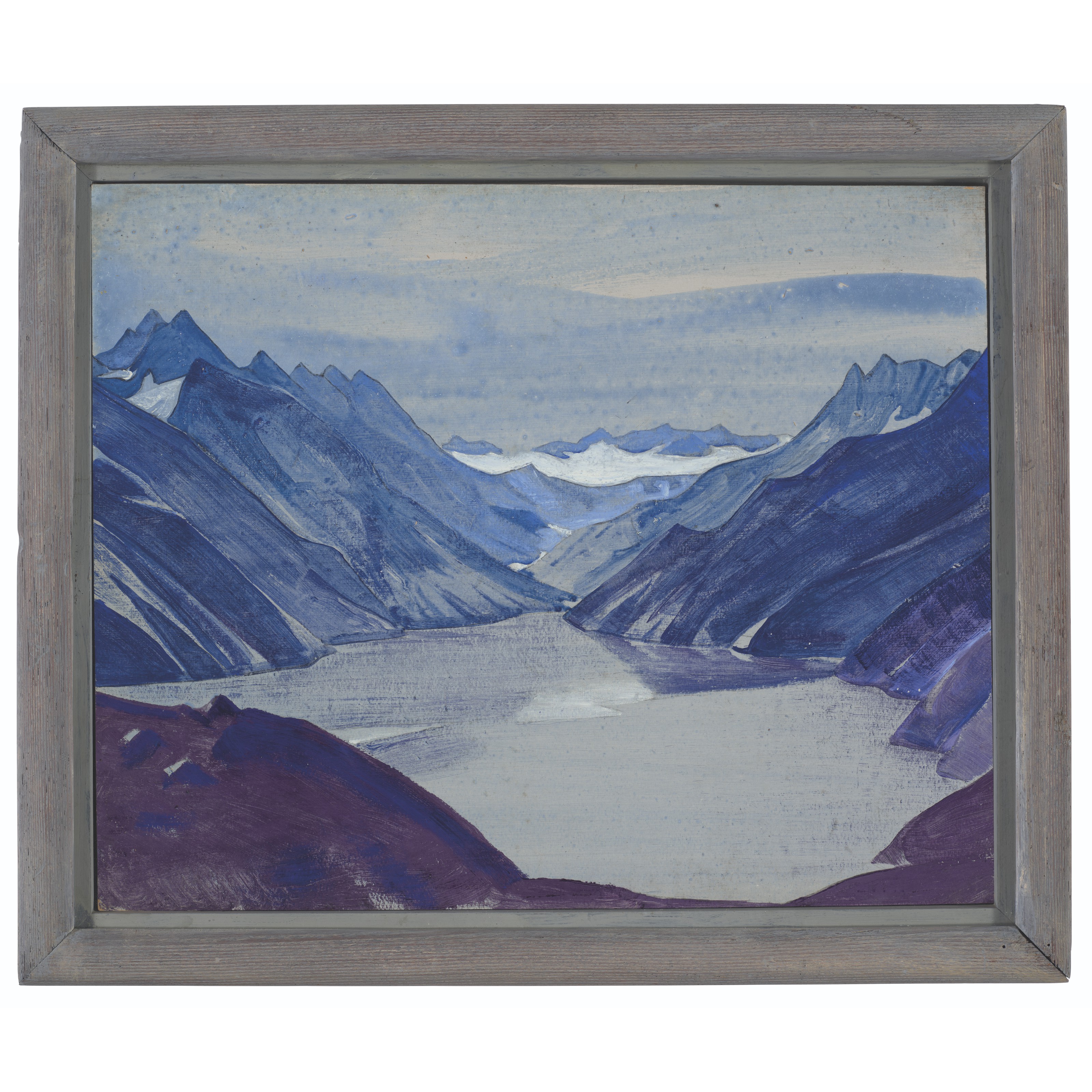 Nicholas Roerich — Озеро Наг, из серии "Озера и тропа Гилгит", изображение 2