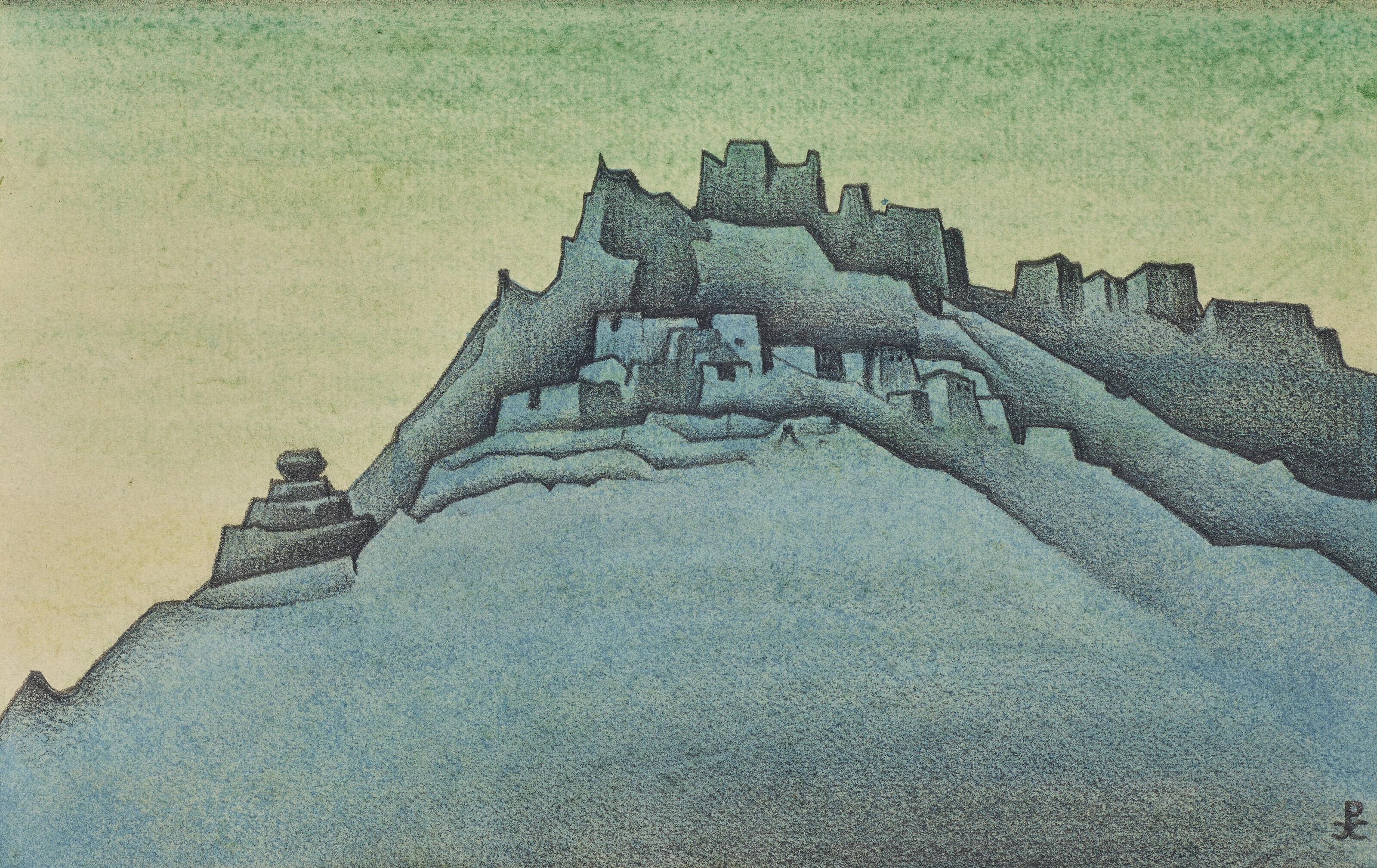 Nicholas Roerich — Монастырь Ламаюру