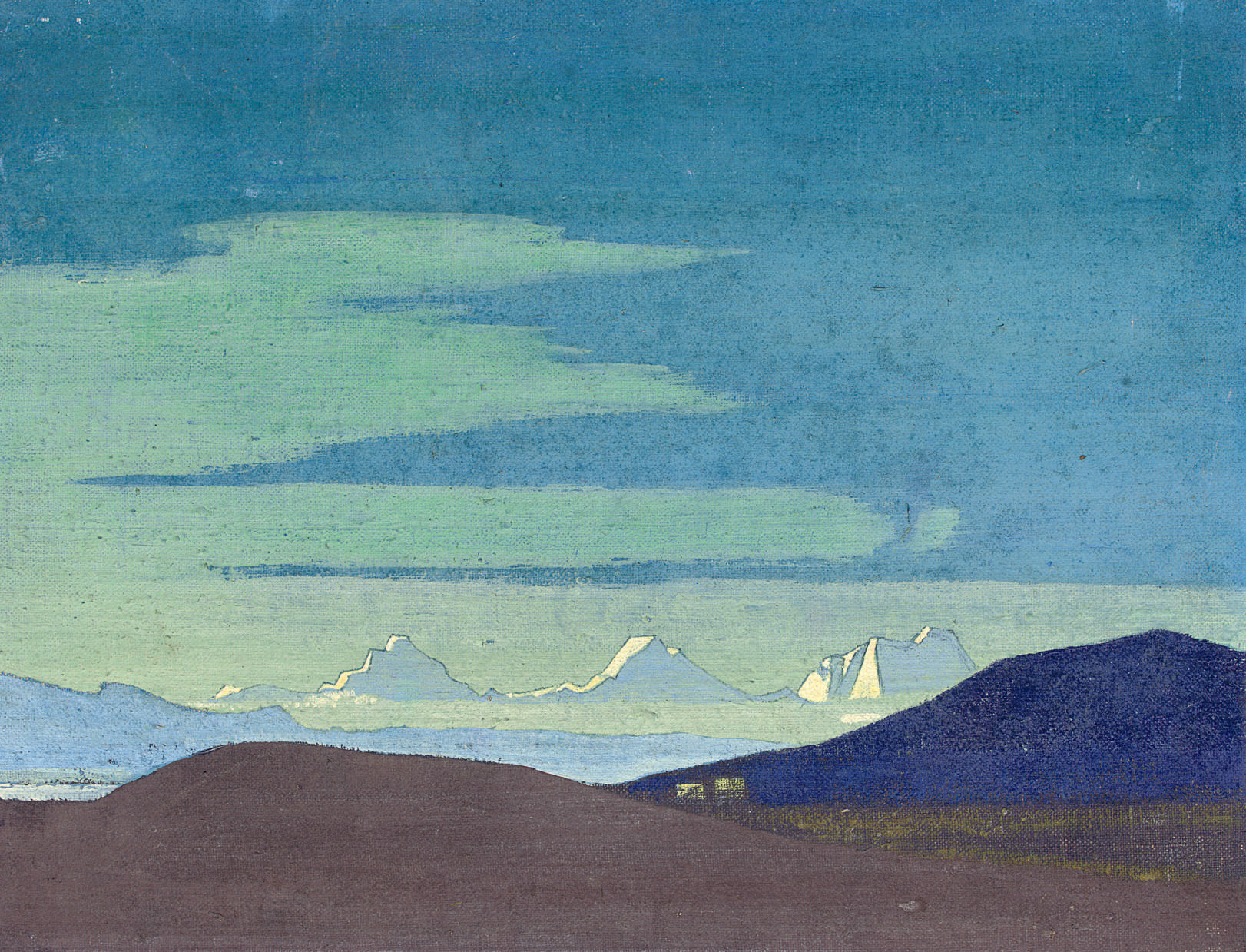 Nicholas Roerich — Недалеко от тибетской границы