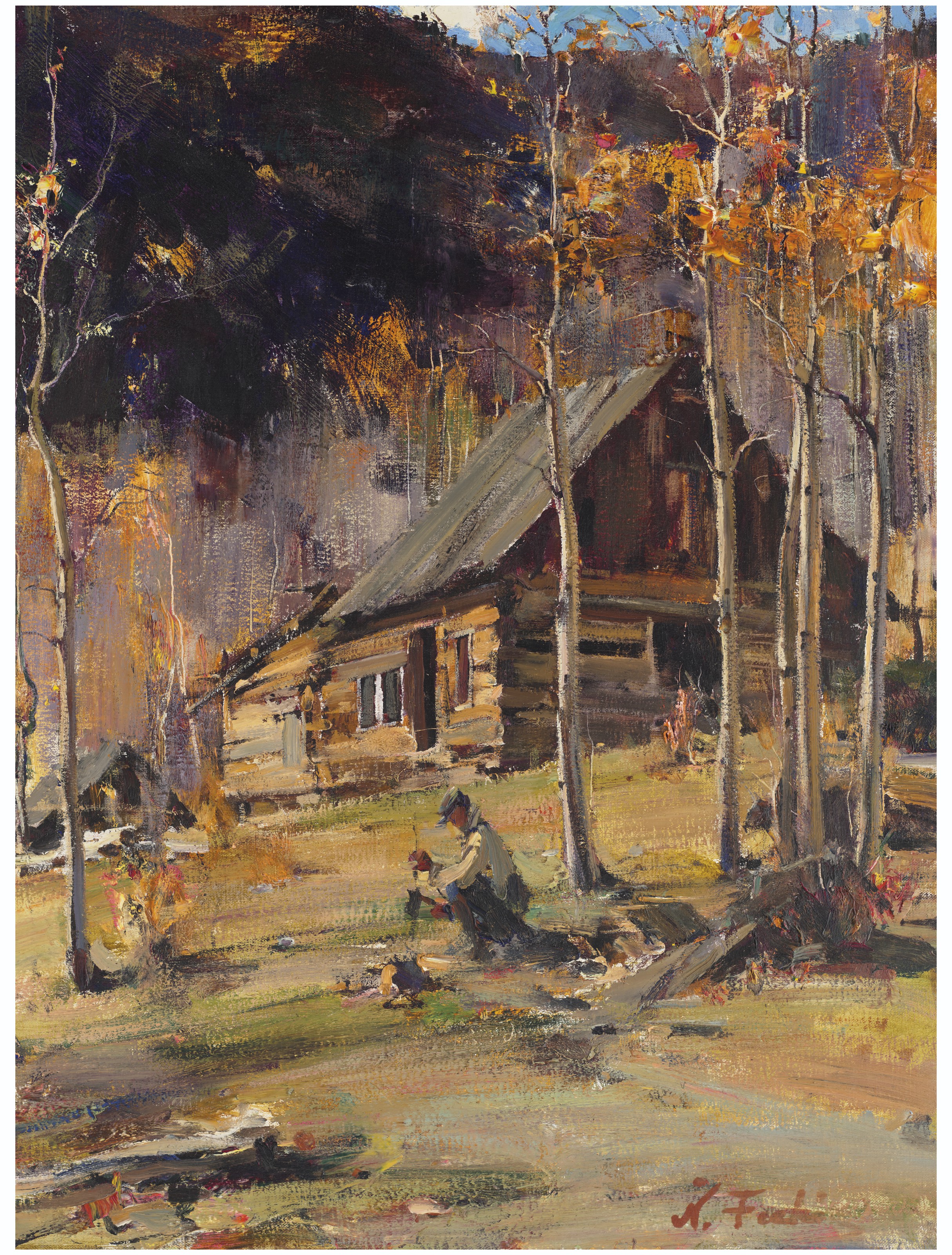 Nicolai Fechin — Амосет (Amesette)