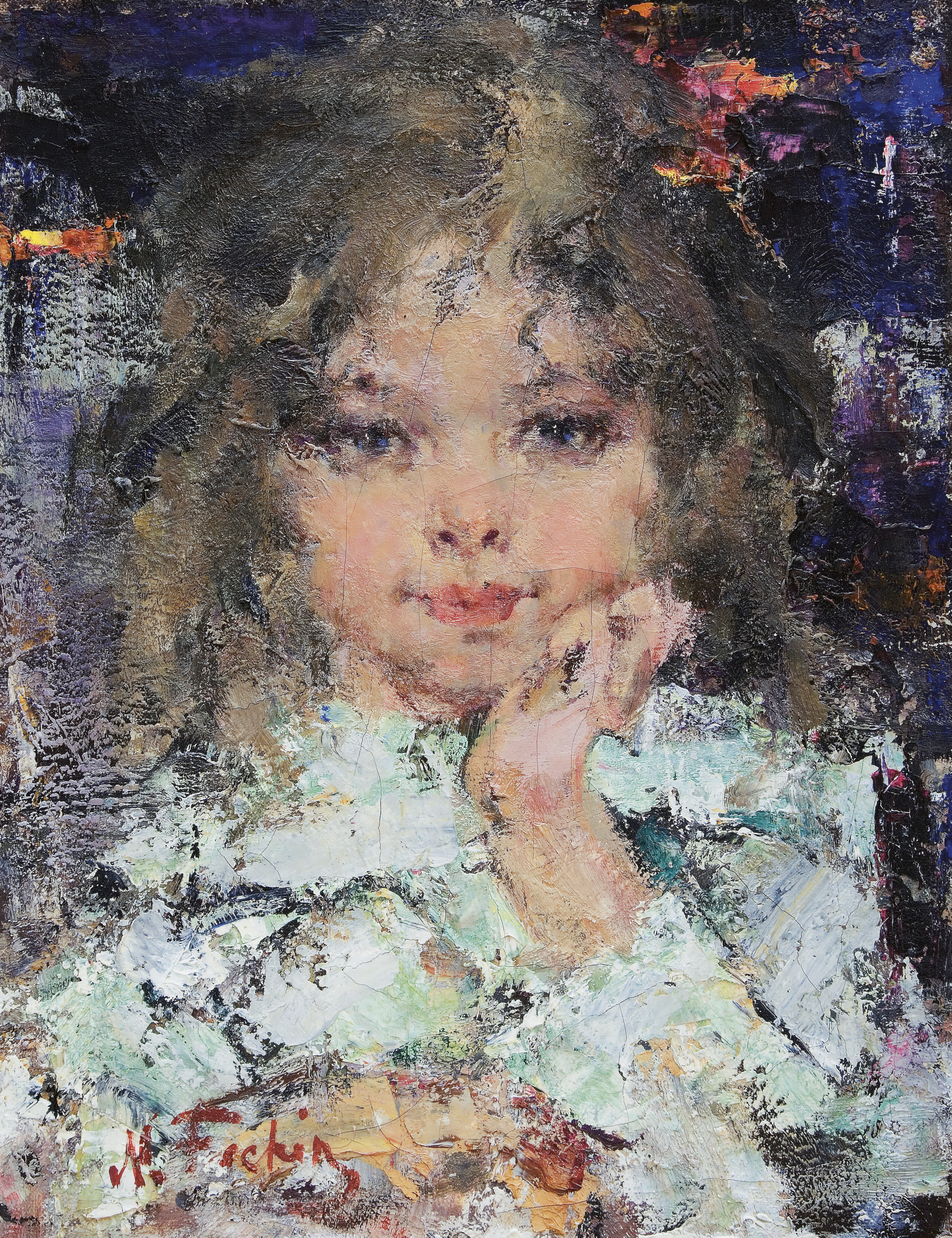 Nicolai Fechin — Молодая девушка