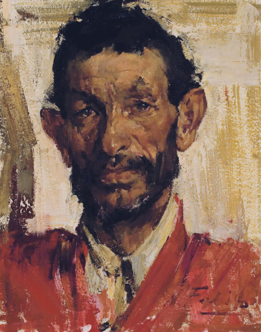 Nicolai Fechin — Портрет мужчины