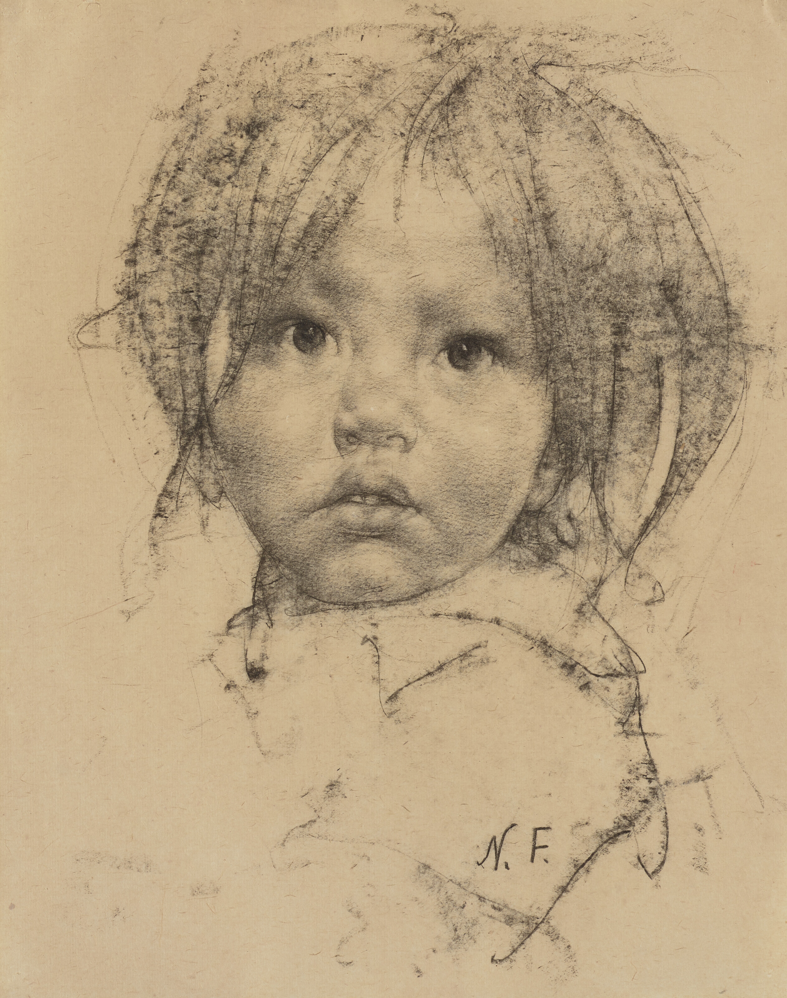 Nicolai Fechin — Индианка с челкой