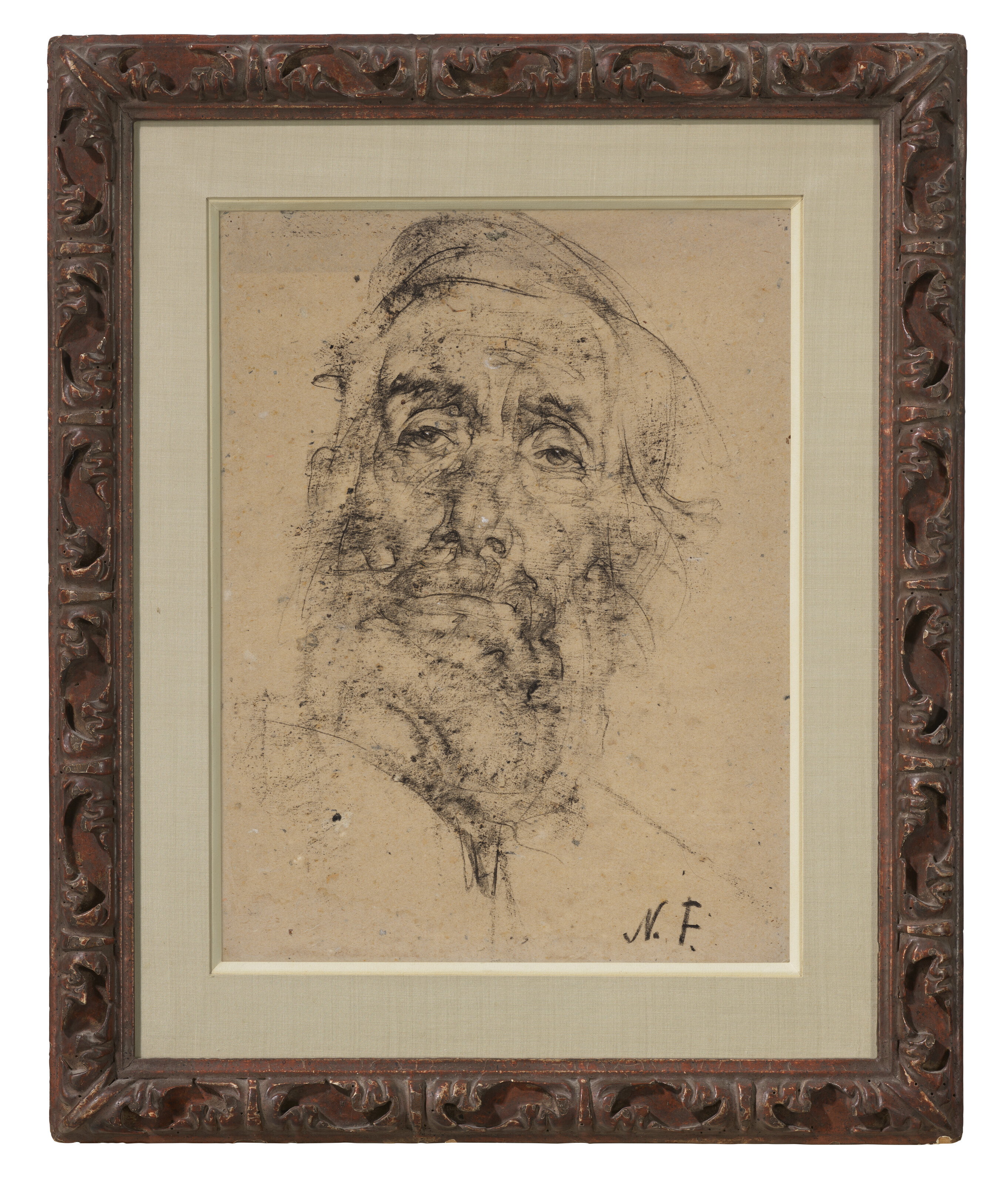 Nicolai Fechin — Бородатый старик (Философ), изображение 2