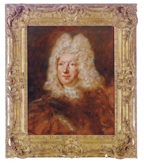 Nicolas de Largillierre — Портрет джентльмена, набросок головы