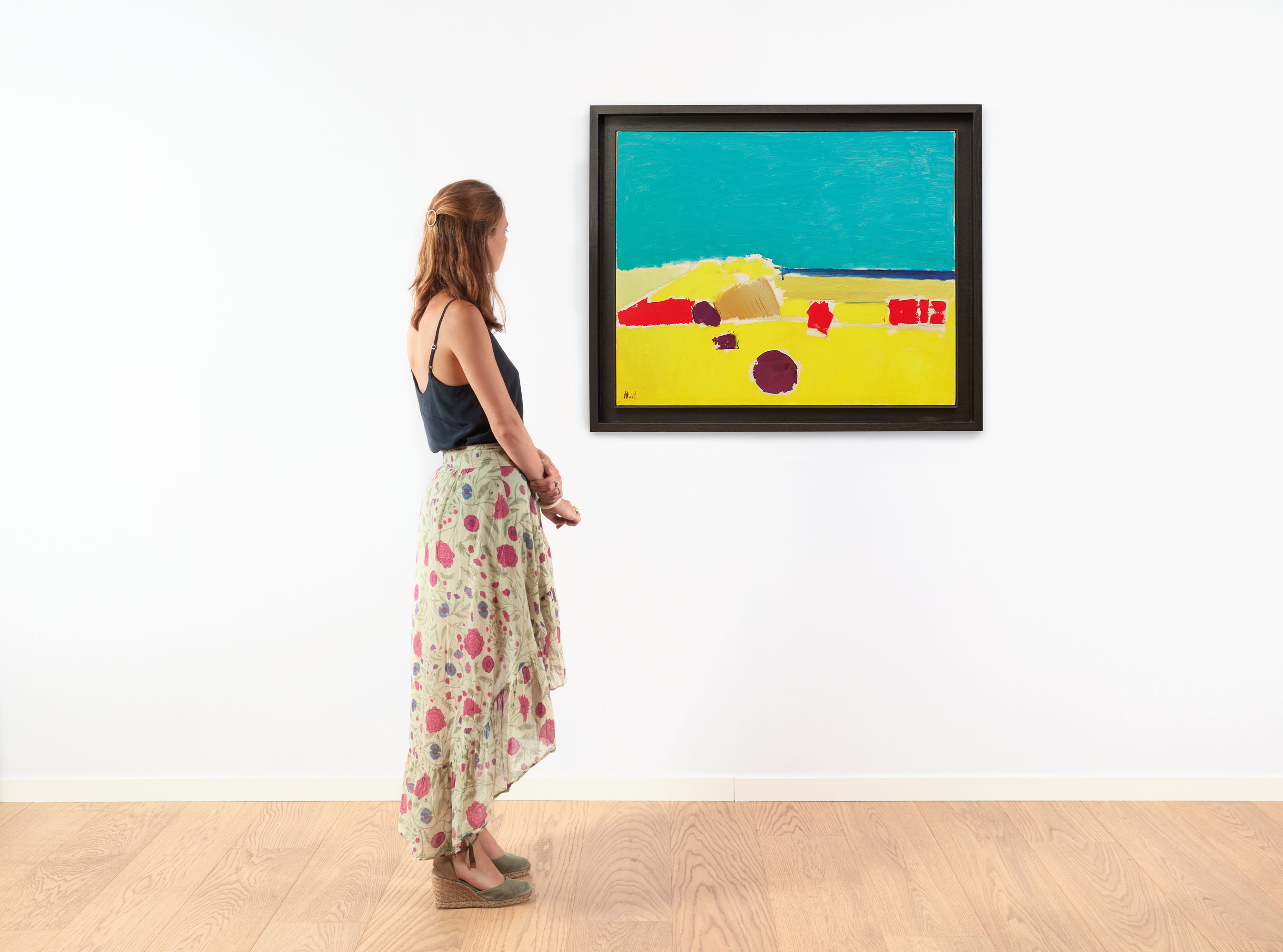 Nicolas de Staël — Пляж в Агридженте, изображение 3